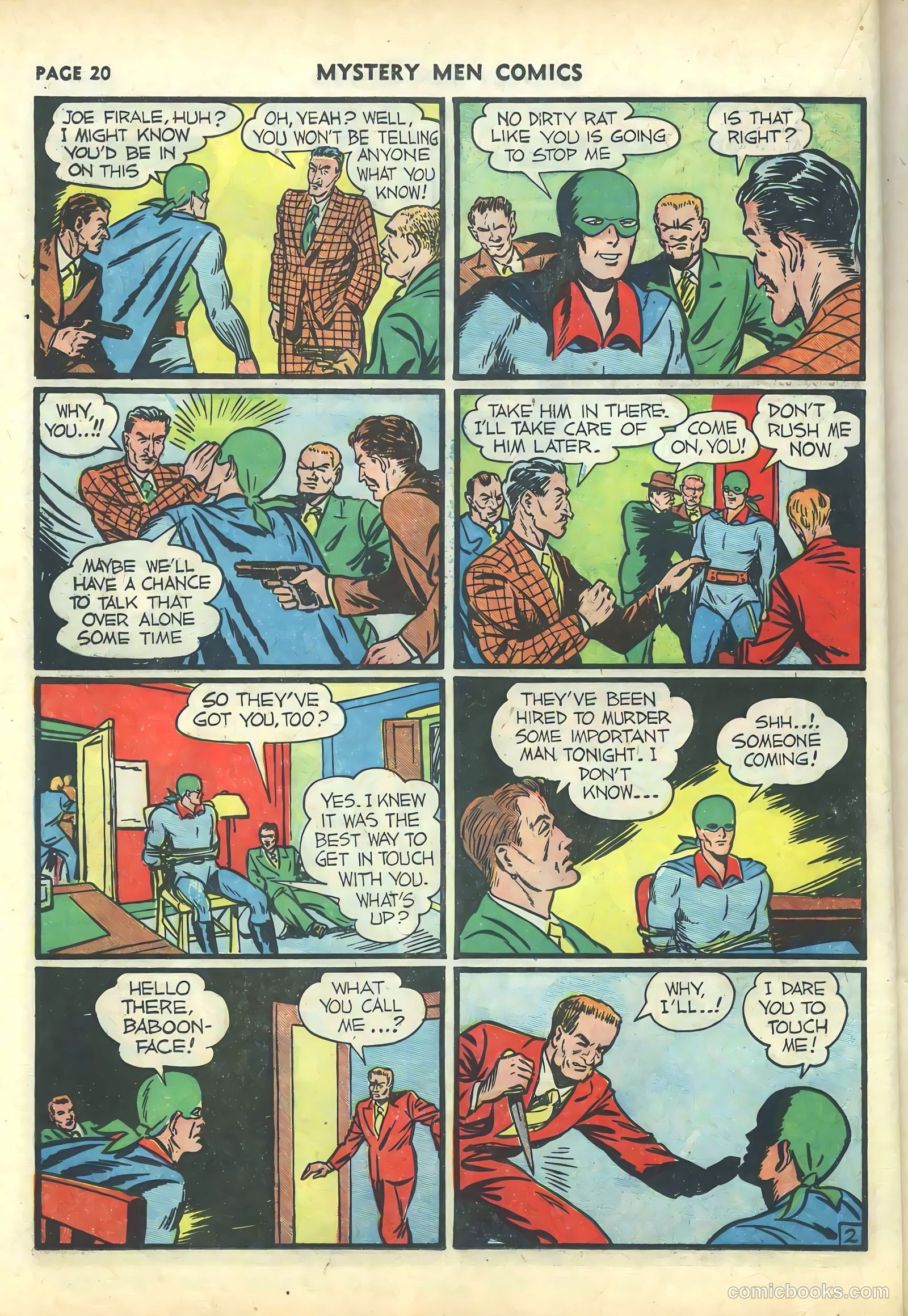 Mystery Men Comics #19 — page 22 of 68