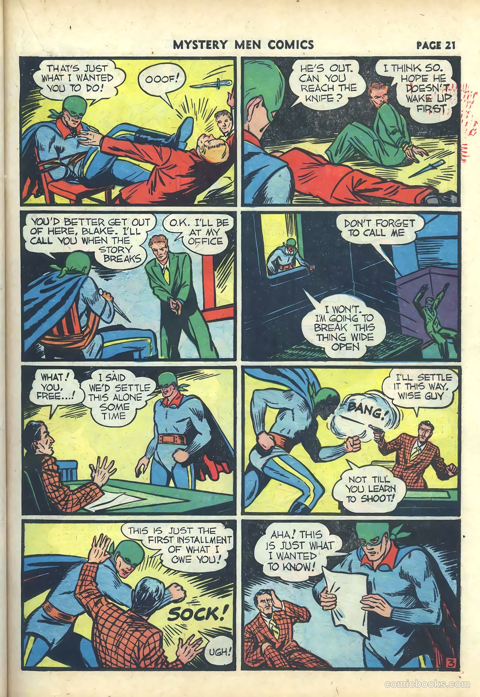 Mystery Men Comics #19 — page 23 of 68
