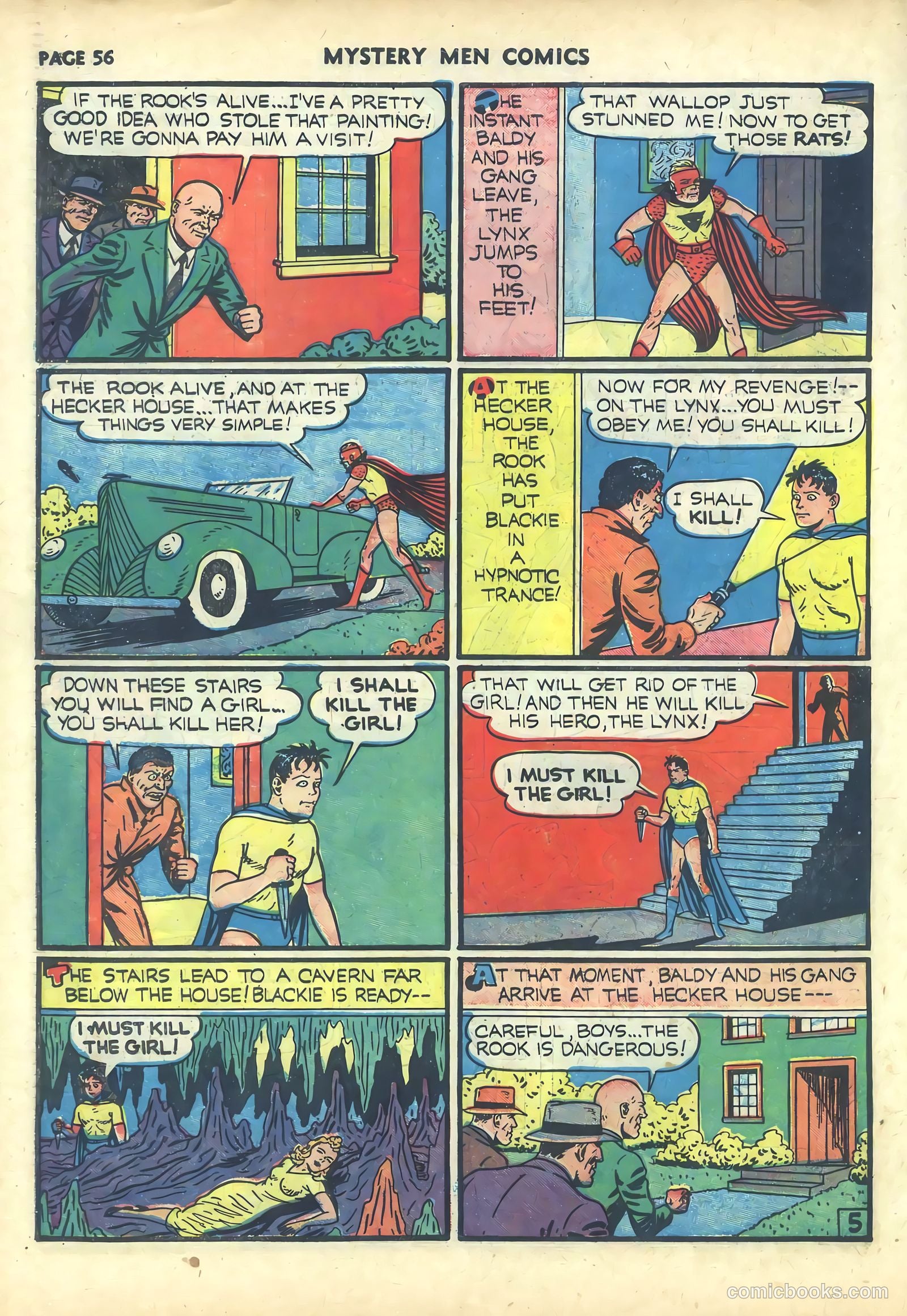 Mystery Men Comics #19 — page 58 of 68