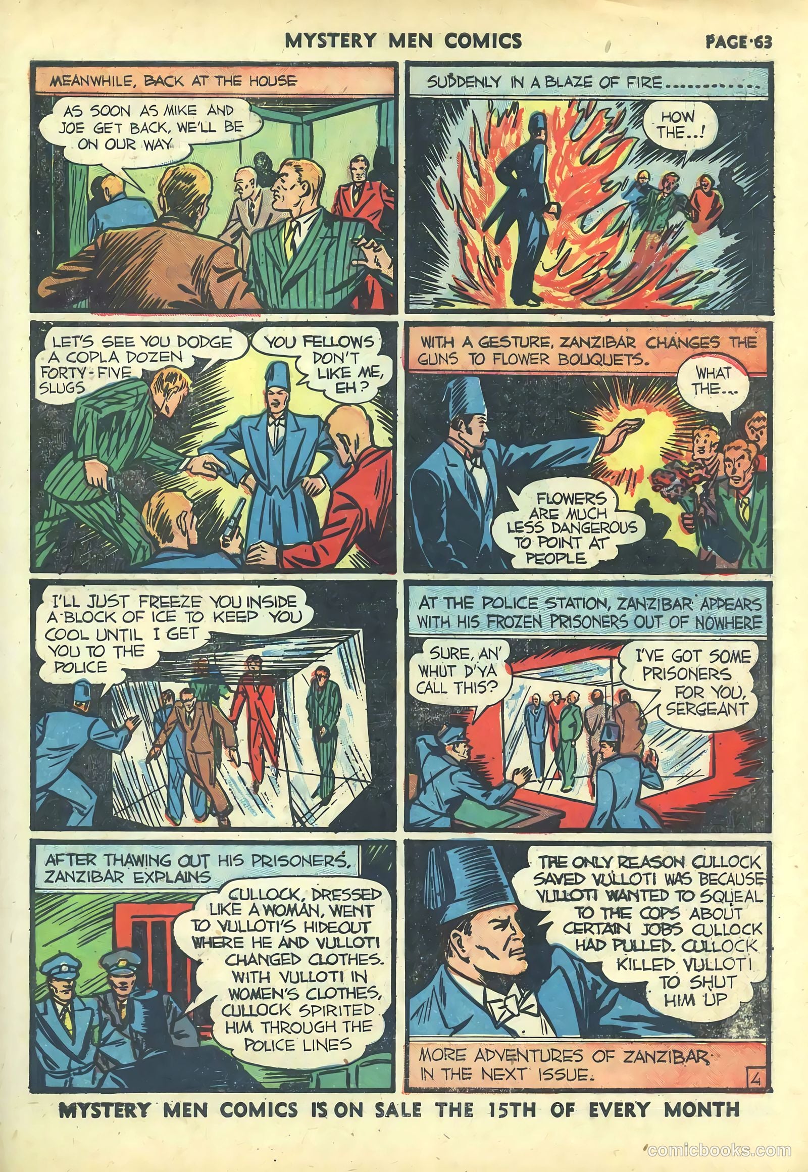 Mystery Men Comics #19 — page 65 of 68
