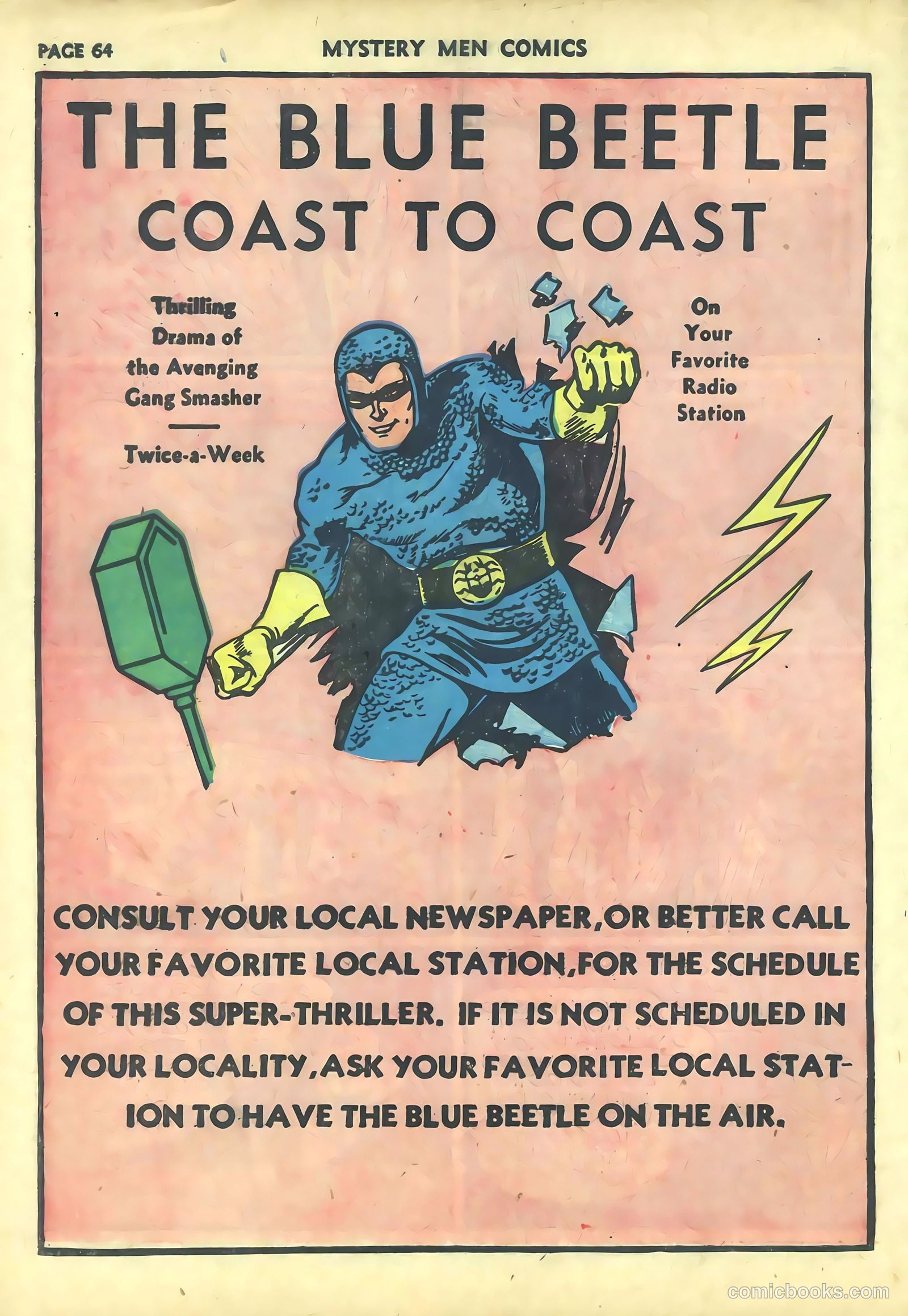 Mystery Men Comics #19 — page 66 of 68