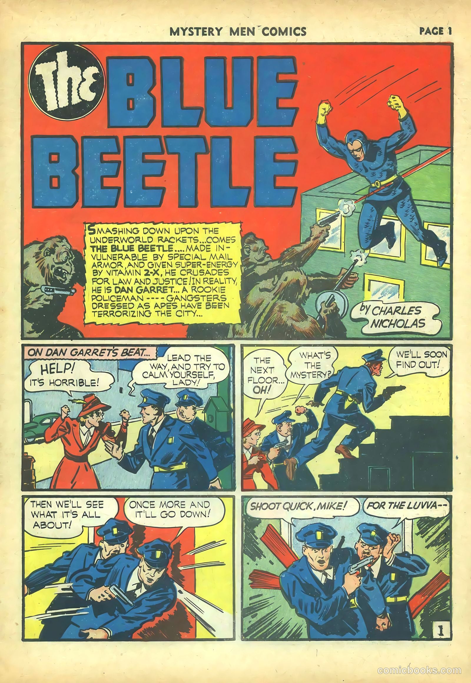 Mystery Men Comics #20 — page 3 of 68