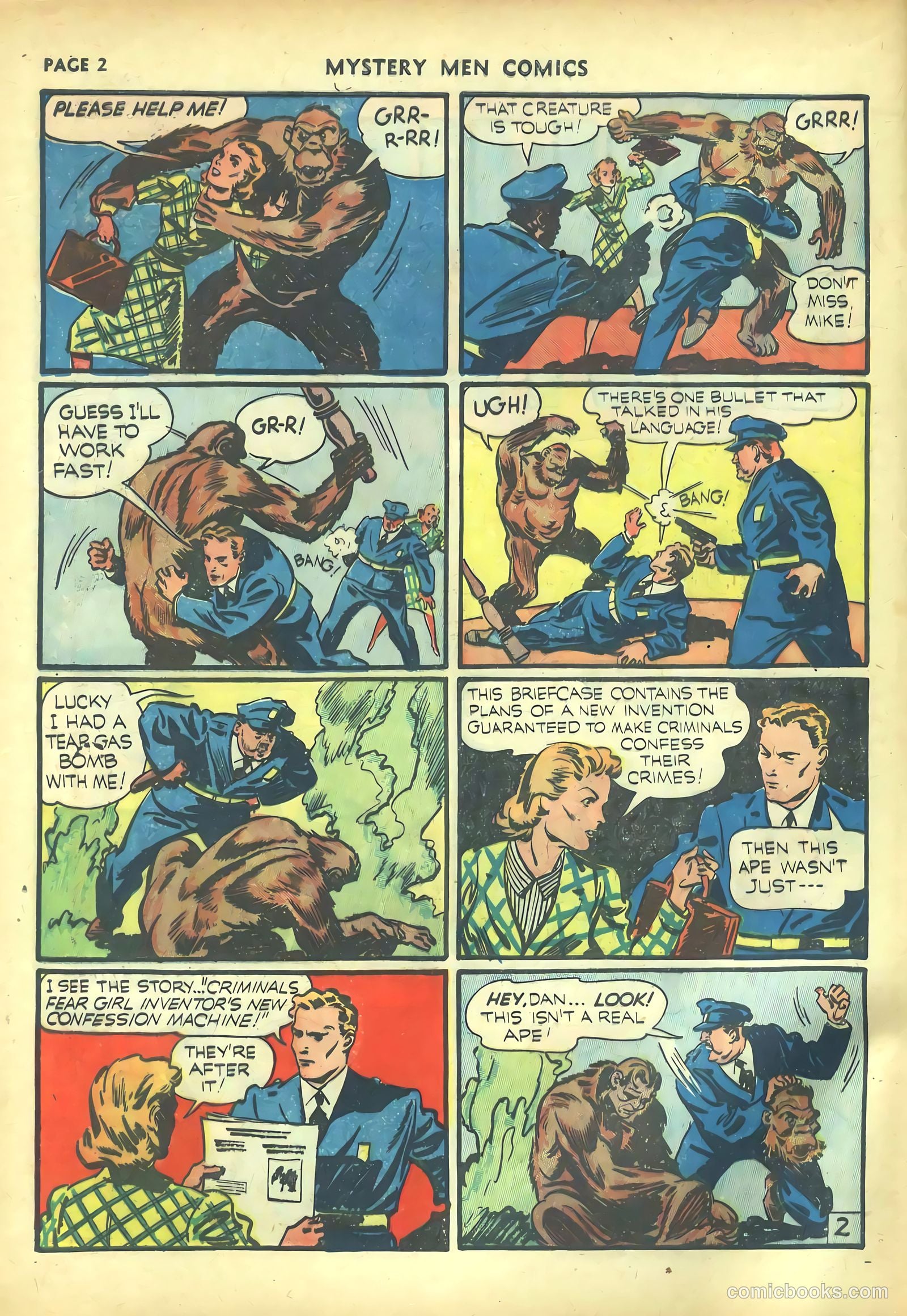 Mystery Men Comics #20 — page 4 of 68