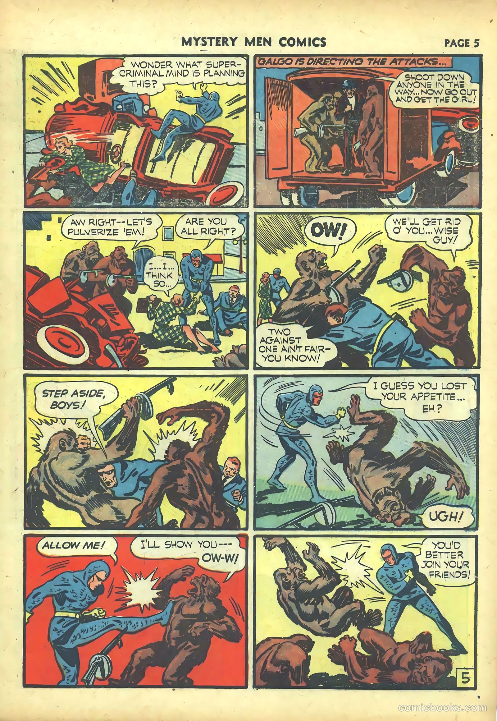 Mystery Men Comics #20 — page 7 of 68