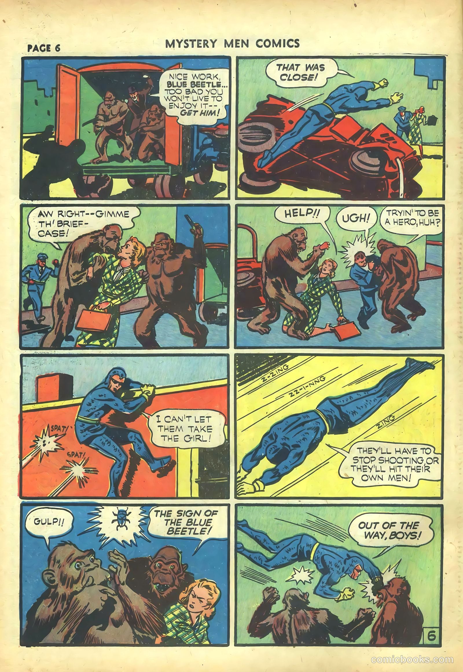 Mystery Men Comics #20 — page 8 of 68