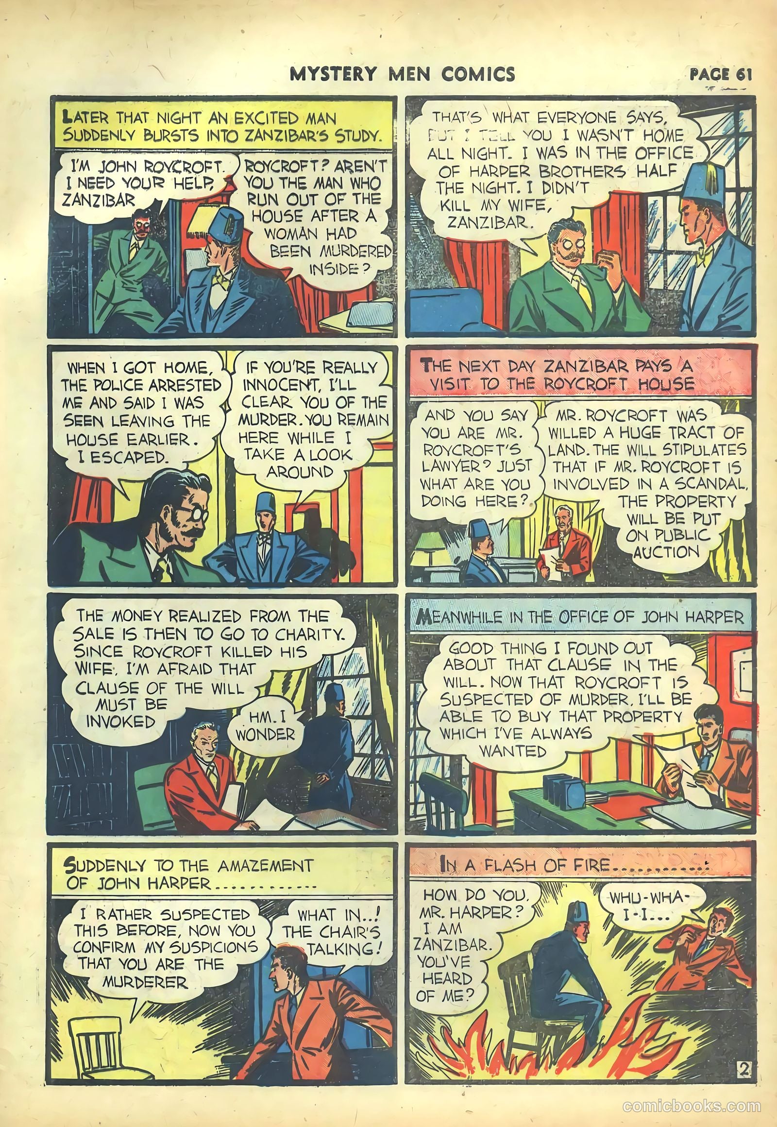 Mystery Men Comics #20 — page 63 of 68