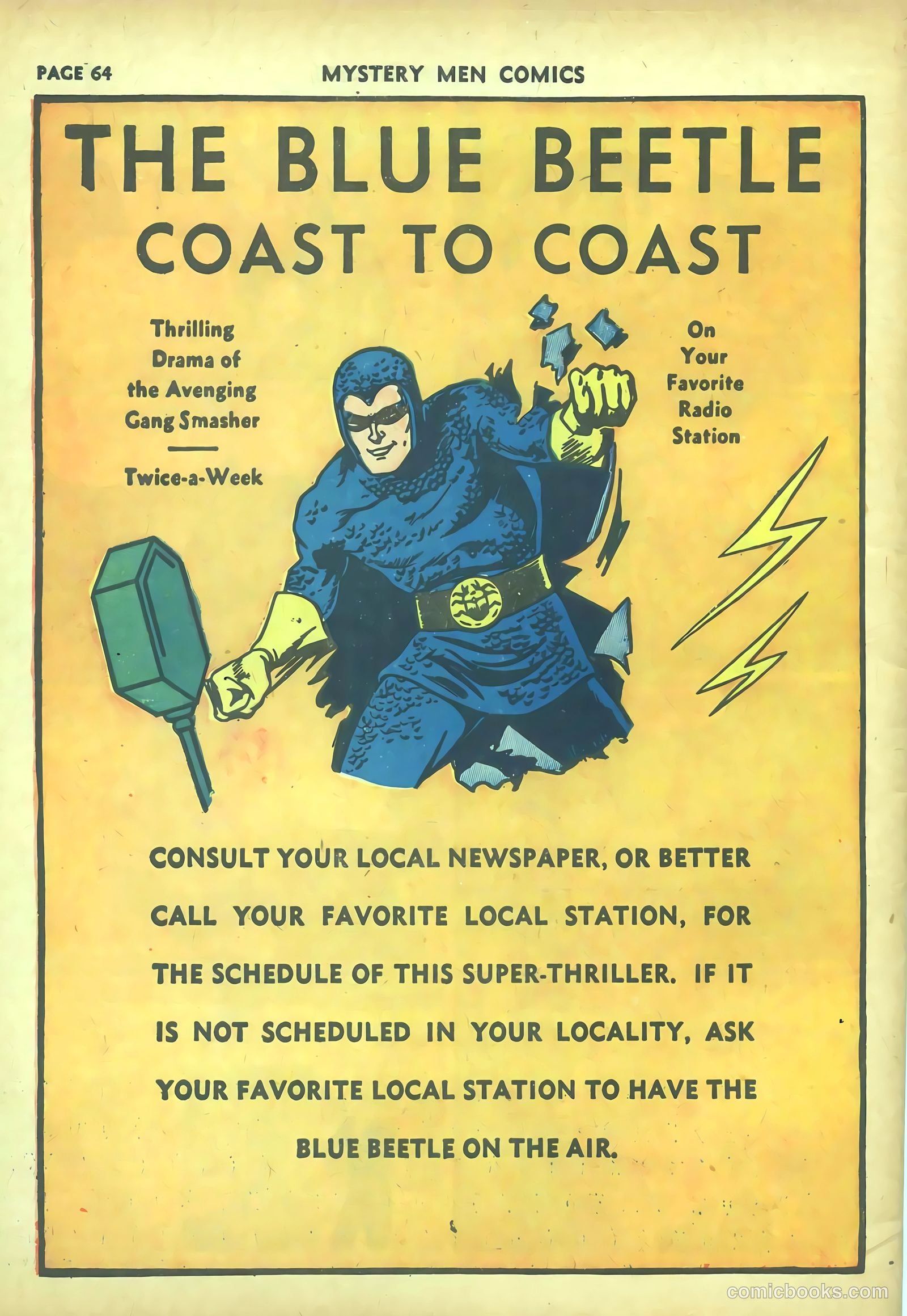 Mystery Men Comics #20 — page 66 of 68