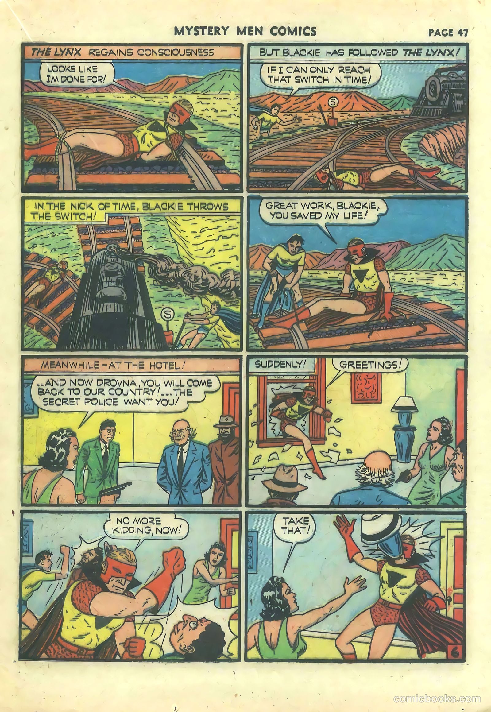 Mystery Men Comics #21 — page 49 of 68