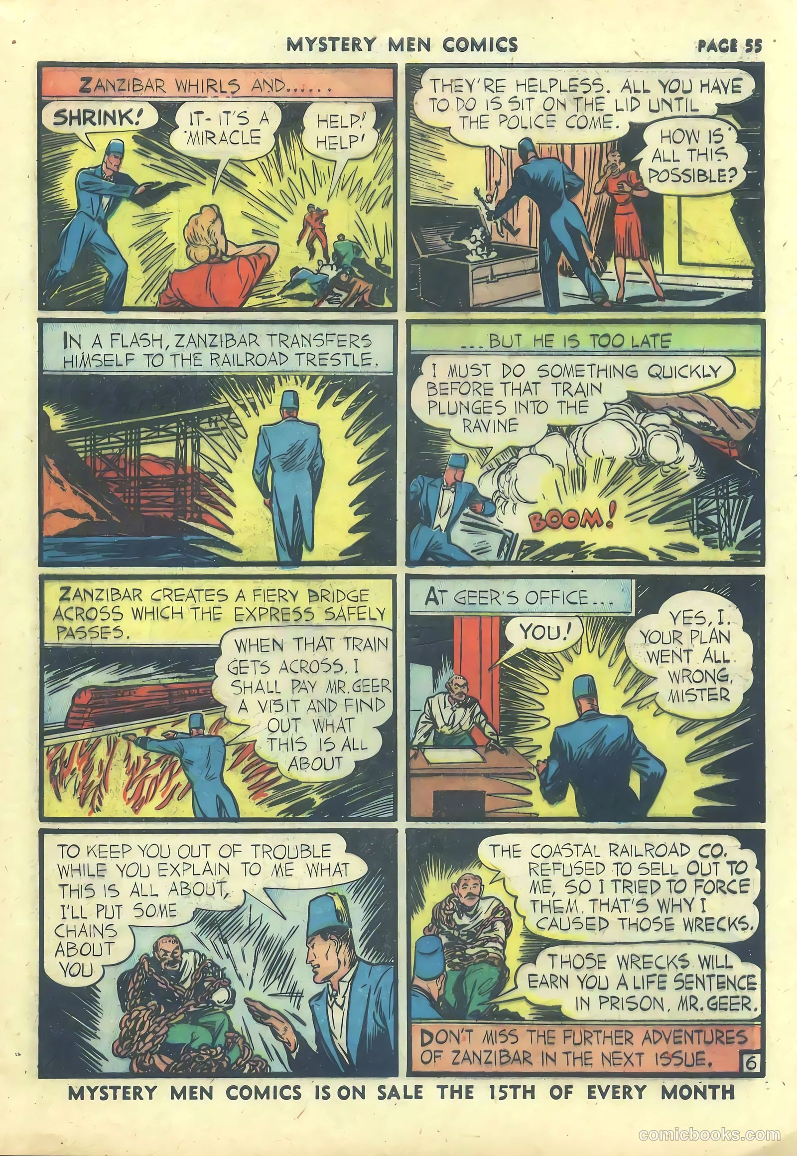 Mystery Men Comics #21 — page 57 of 68