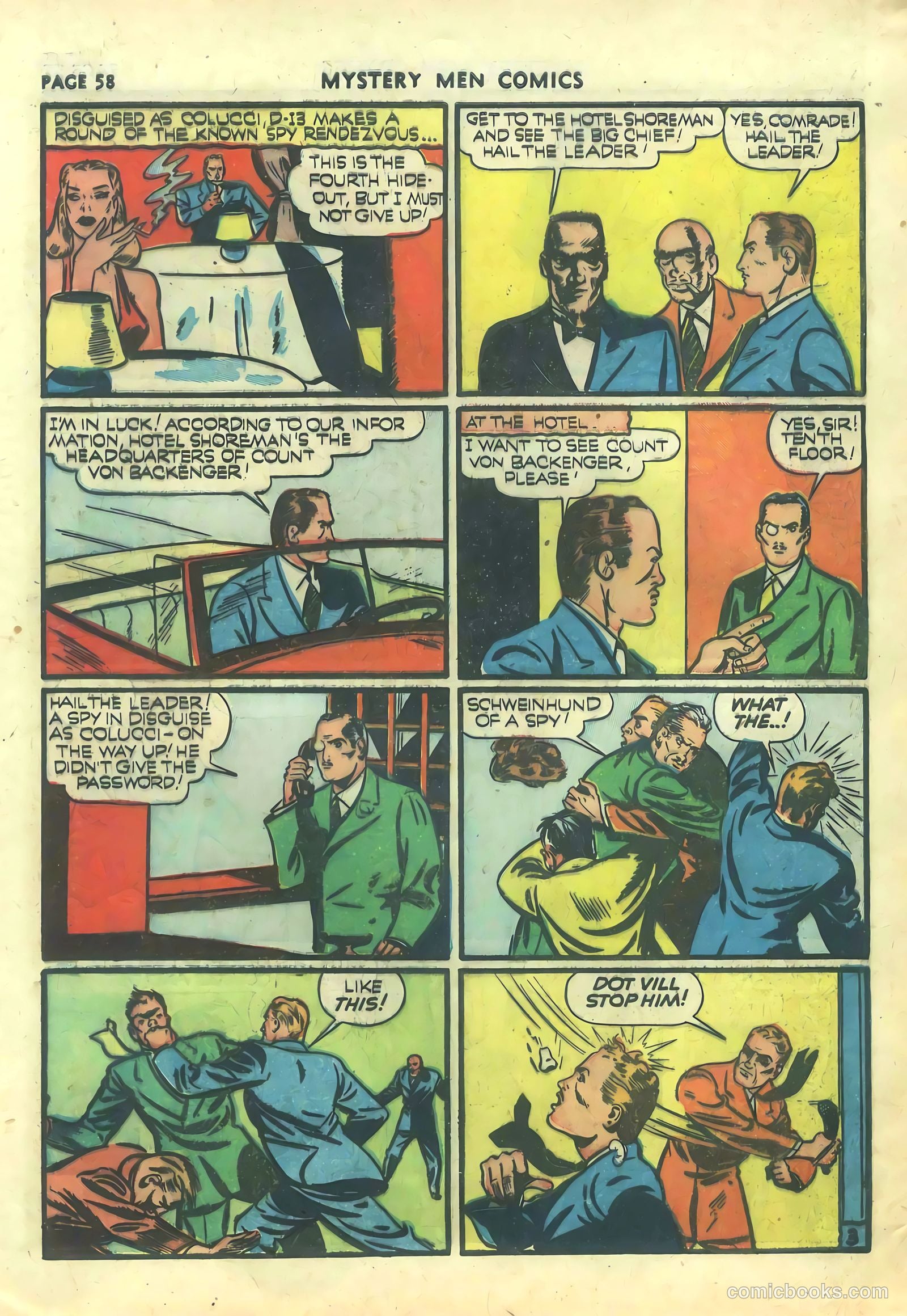 Mystery Men Comics #21 — page 60 of 68