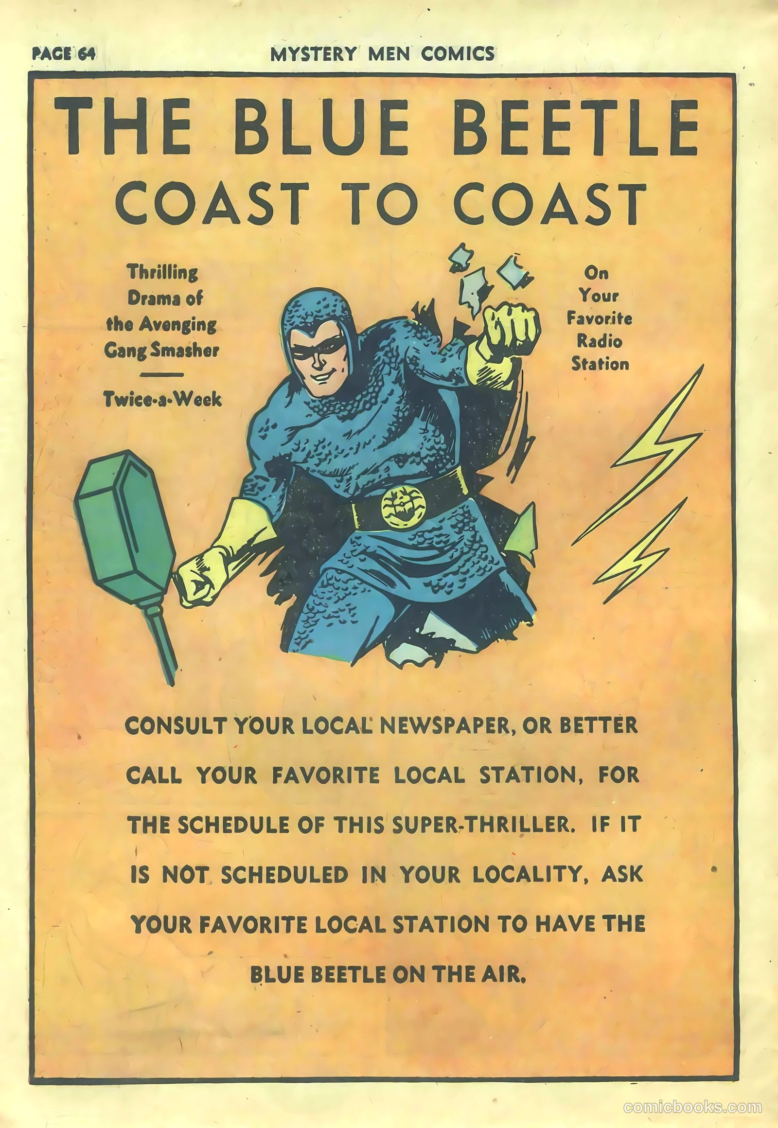 Mystery Men Comics #21 — page 66 of 68