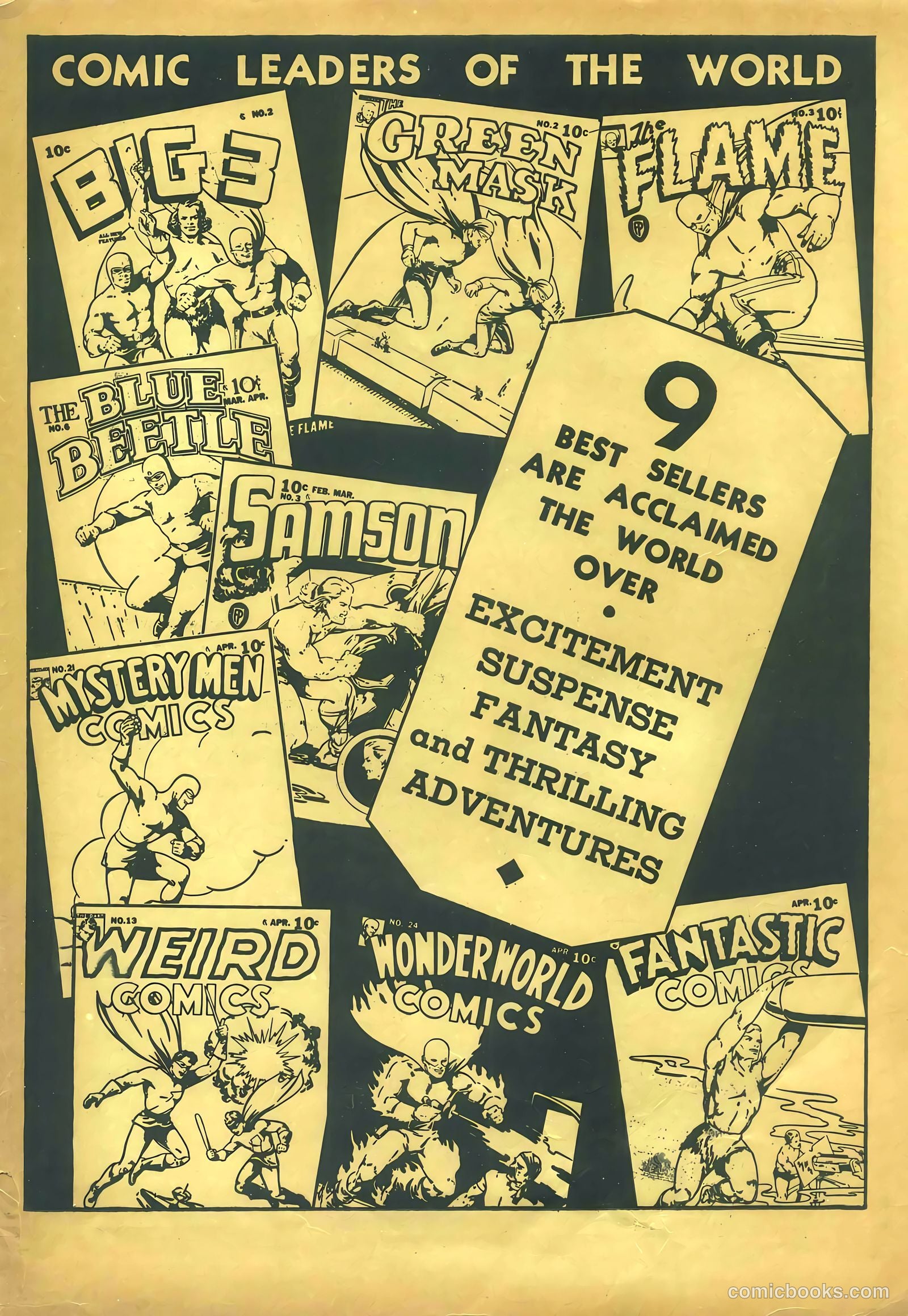 Mystery Men Comics #21 — page 67 of 68