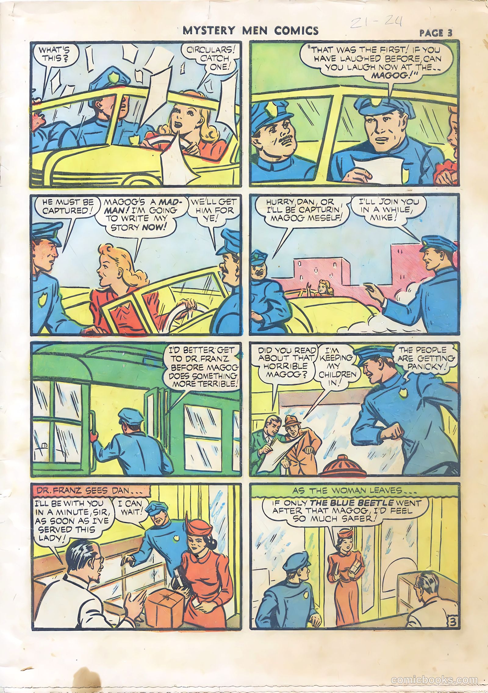 Mystery Men Comics #22 — page 5 of 67