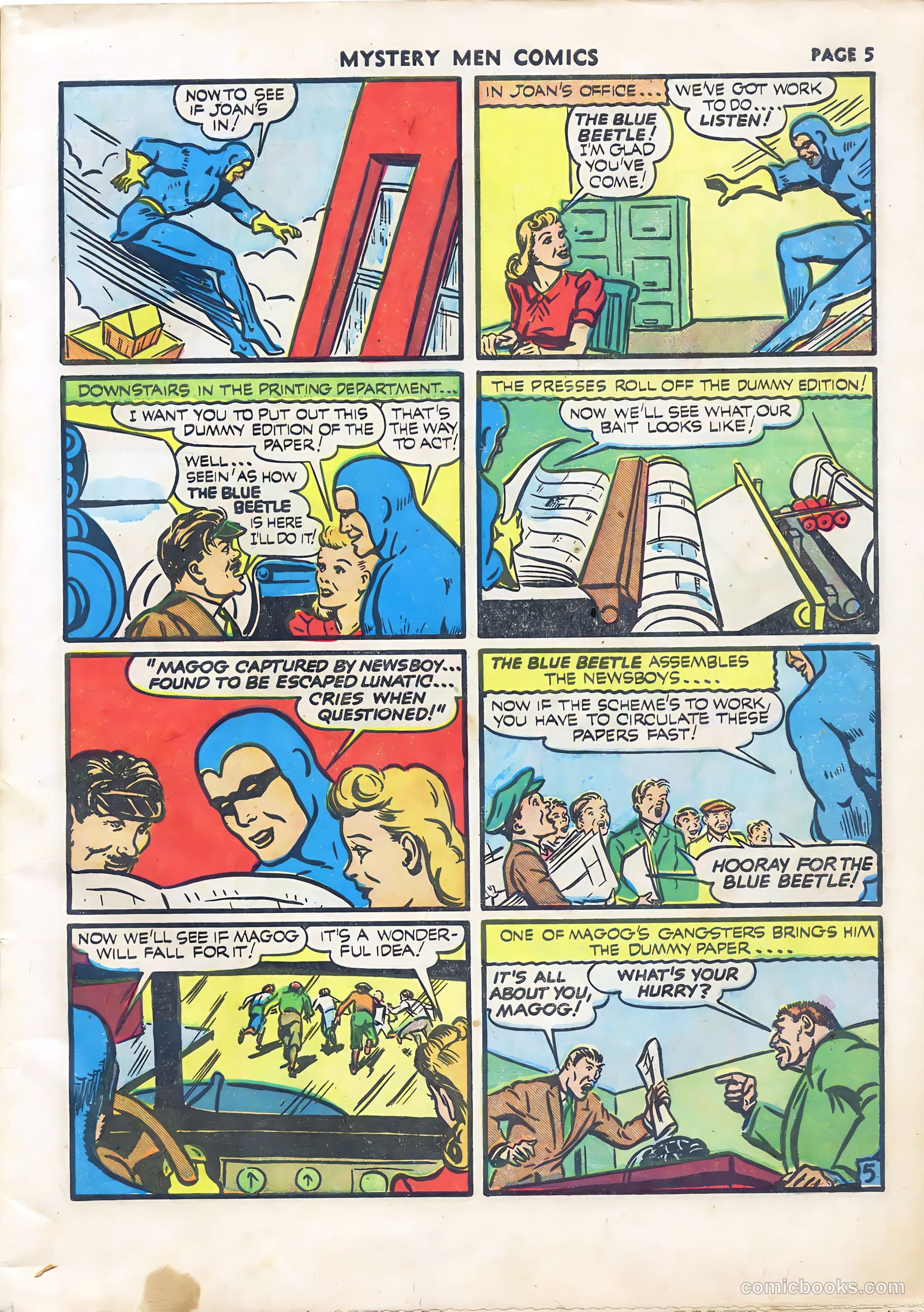 Mystery Men Comics #22 — page 7 of 67