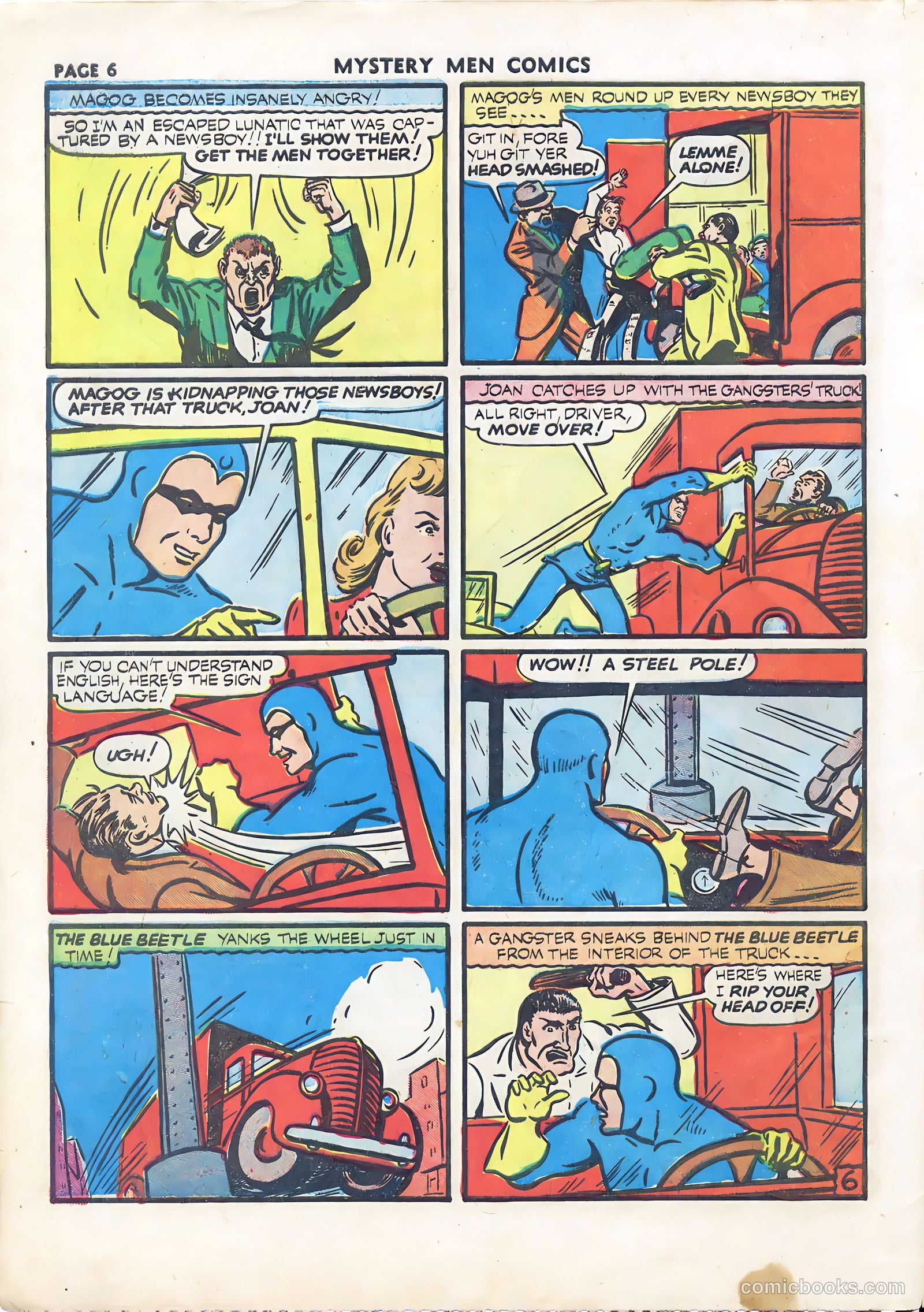 Mystery Men Comics #22 — page 8 of 67