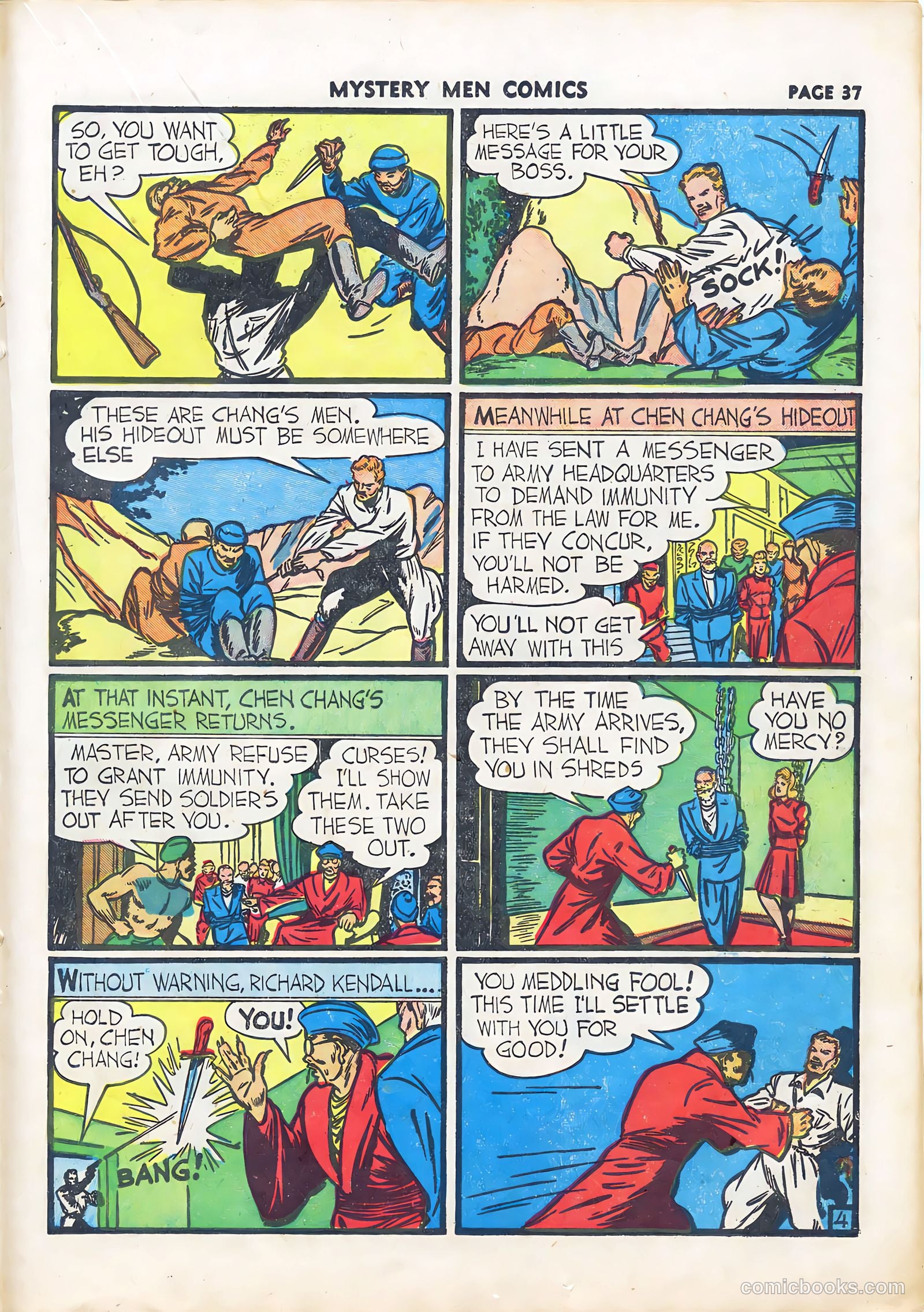 Mystery Men Comics #22 — page 38 of 67