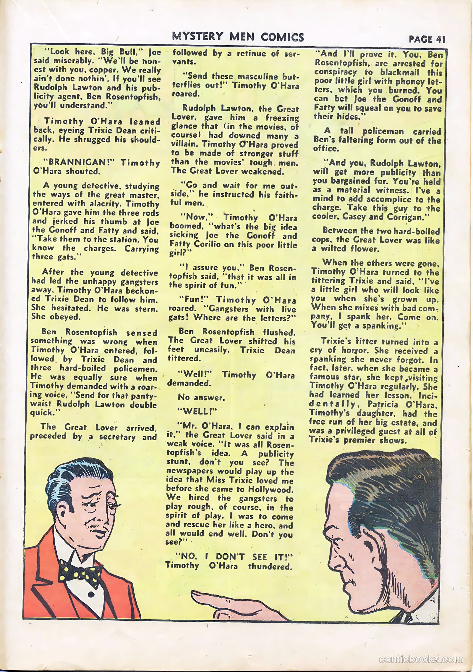 Mystery Men Comics #22 — page 42 of 67