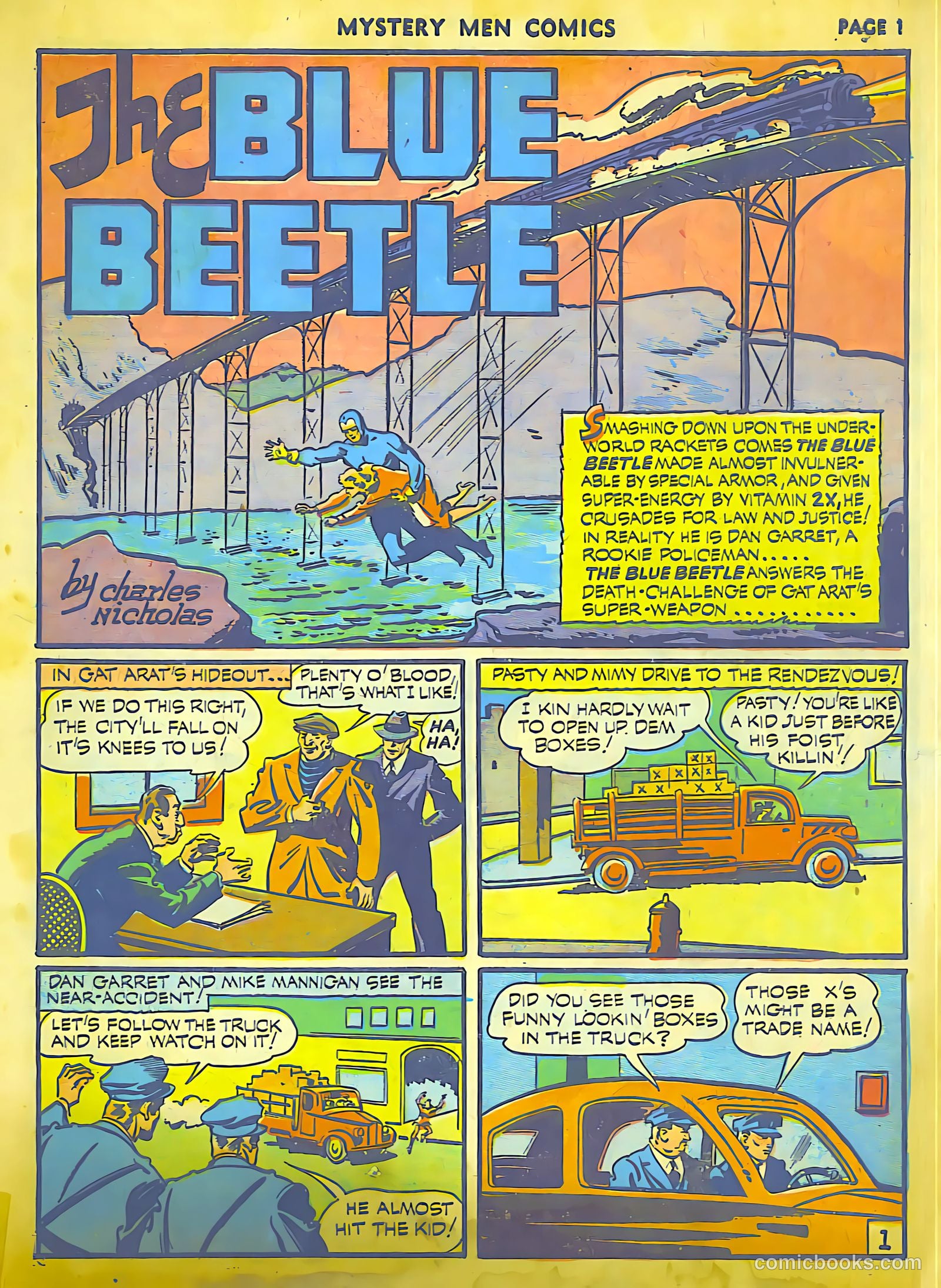 Mystery Men Comics #23 — page 3 of 67