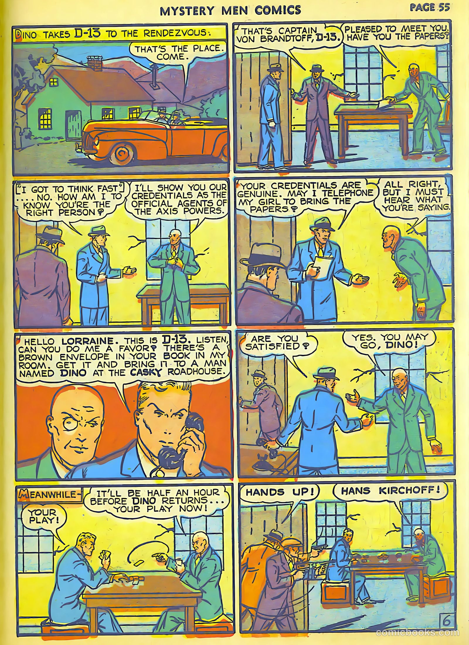 Mystery Men Comics #23 — page 56 of 67