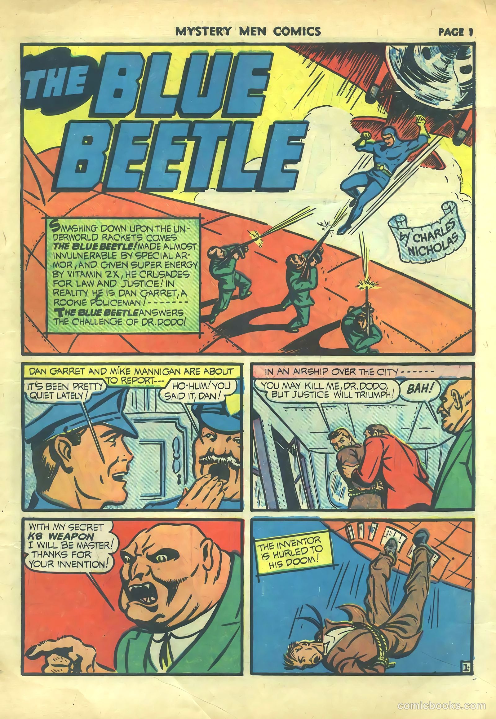 Mystery Men Comics #24 — page 3 of 68