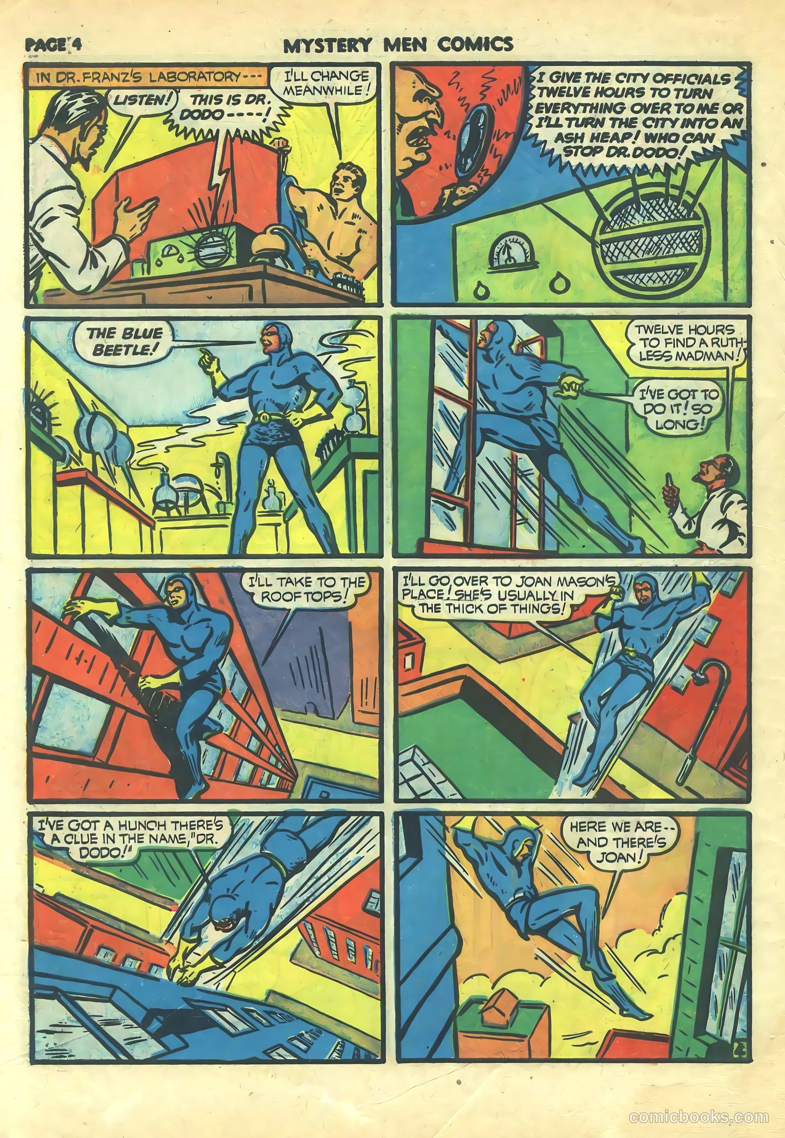 Mystery Men Comics #24 — page 6 of 68