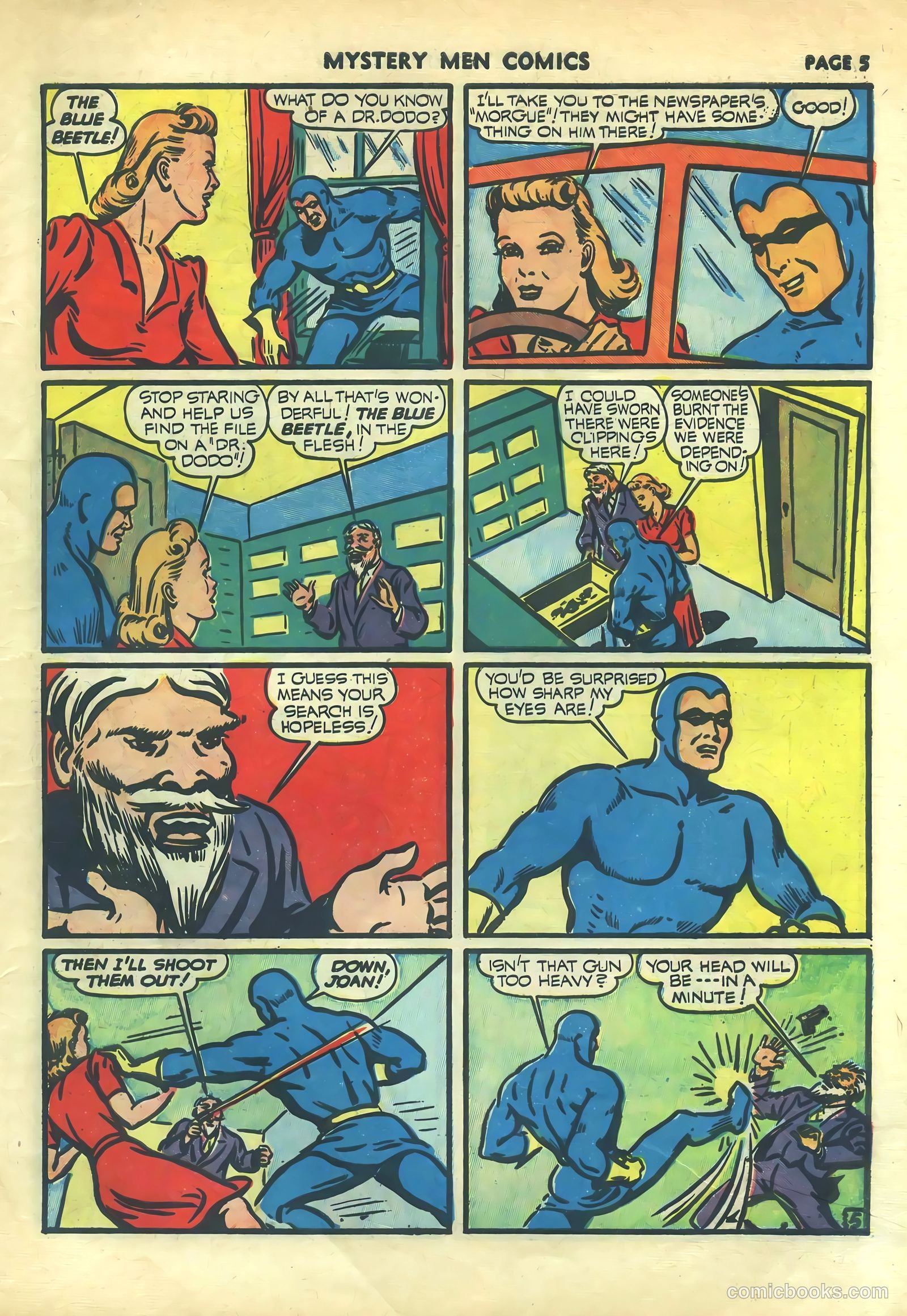 Mystery Men Comics #24 — page 7 of 68