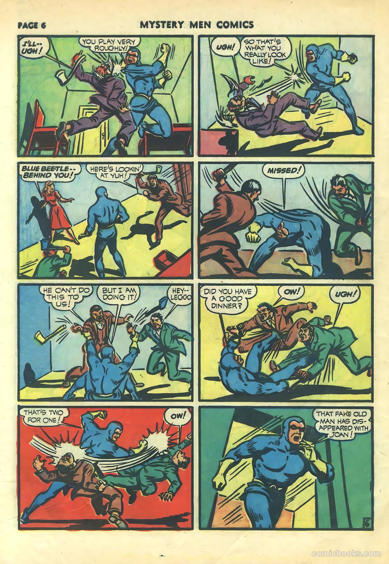 Mystery Men Comics #24 — page 8 of 68
