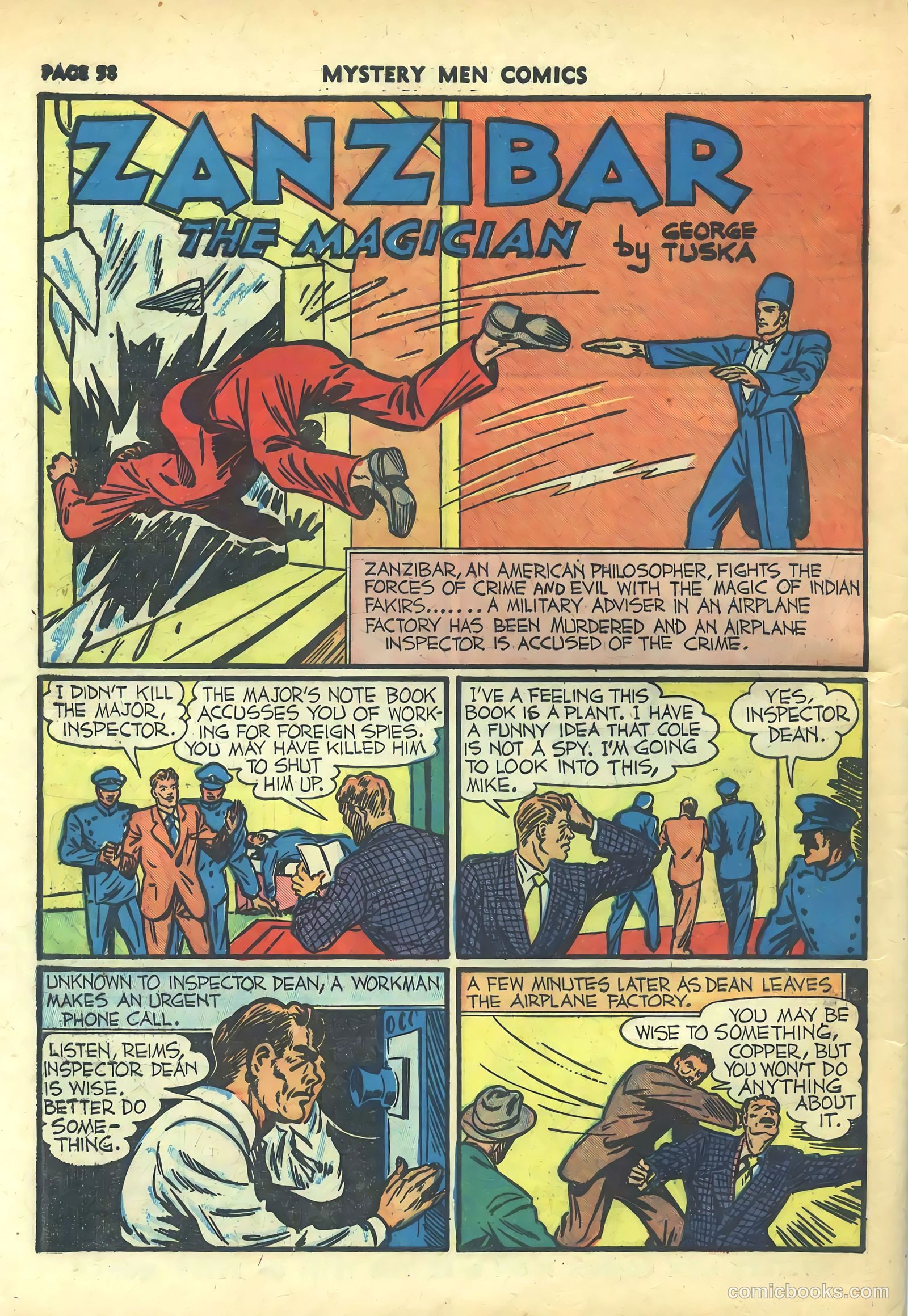 Mystery Men Comics #24 — page 60 of 68