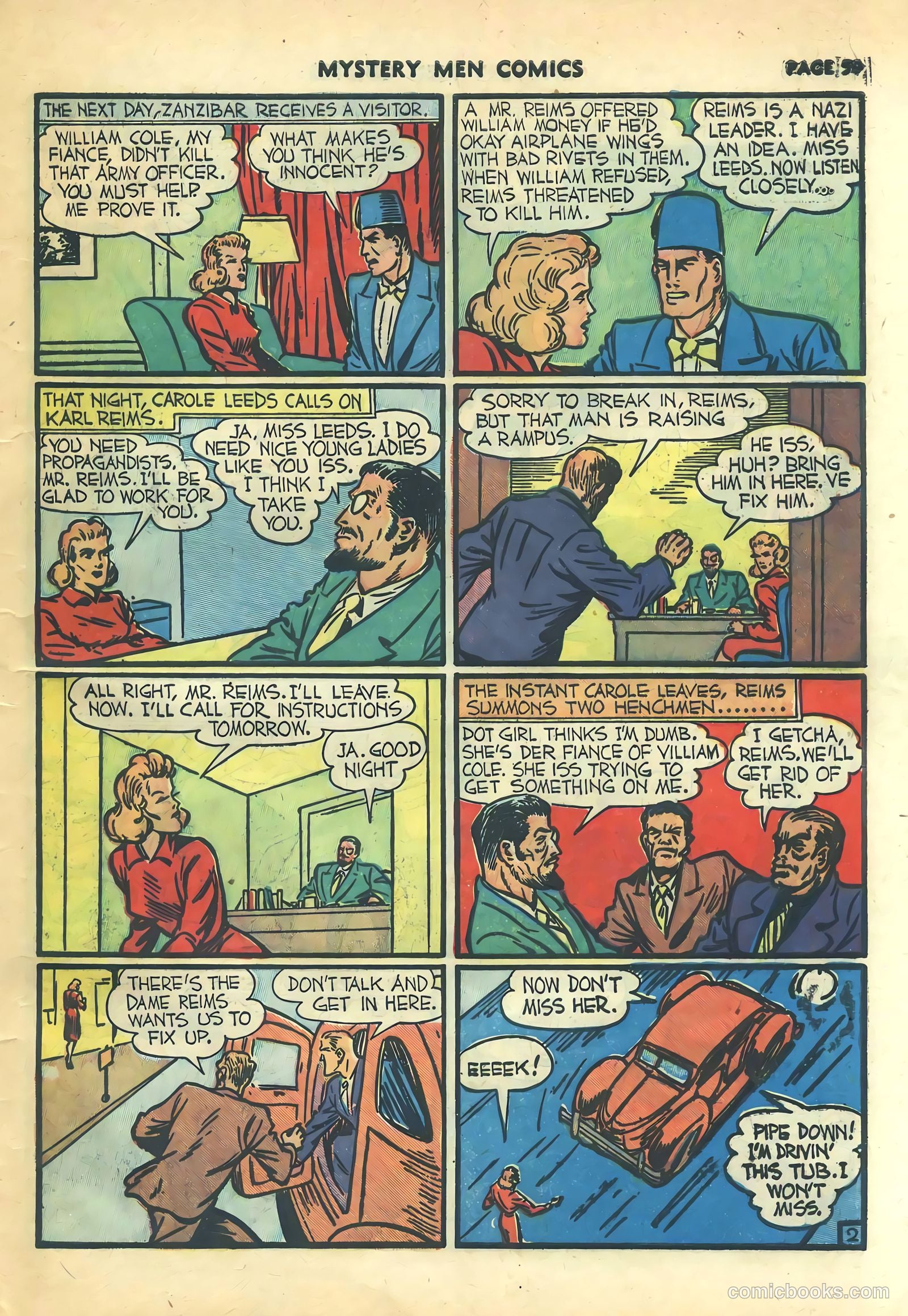Mystery Men Comics #24 — page 61 of 68