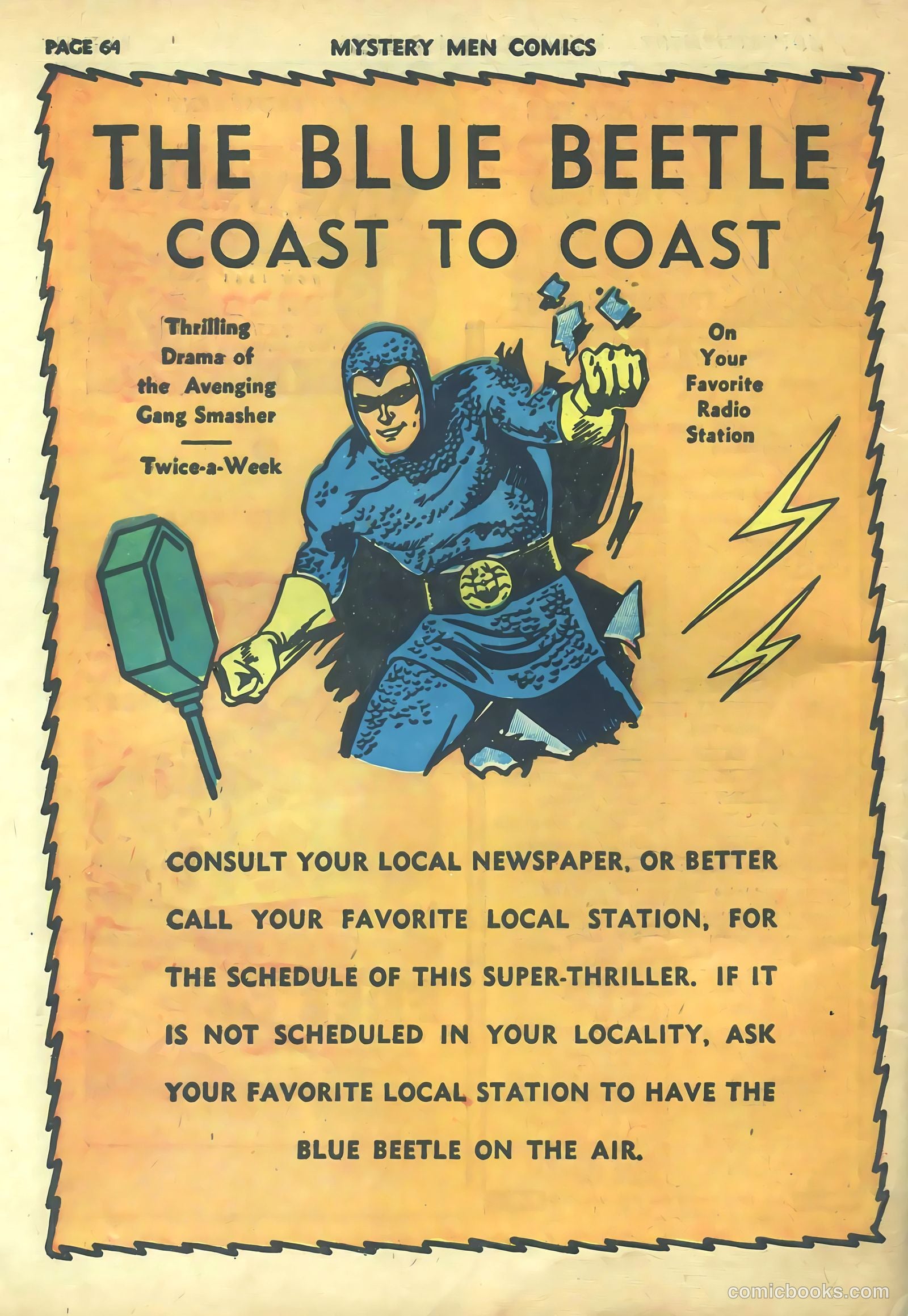 Mystery Men Comics #24 — page 66 of 68