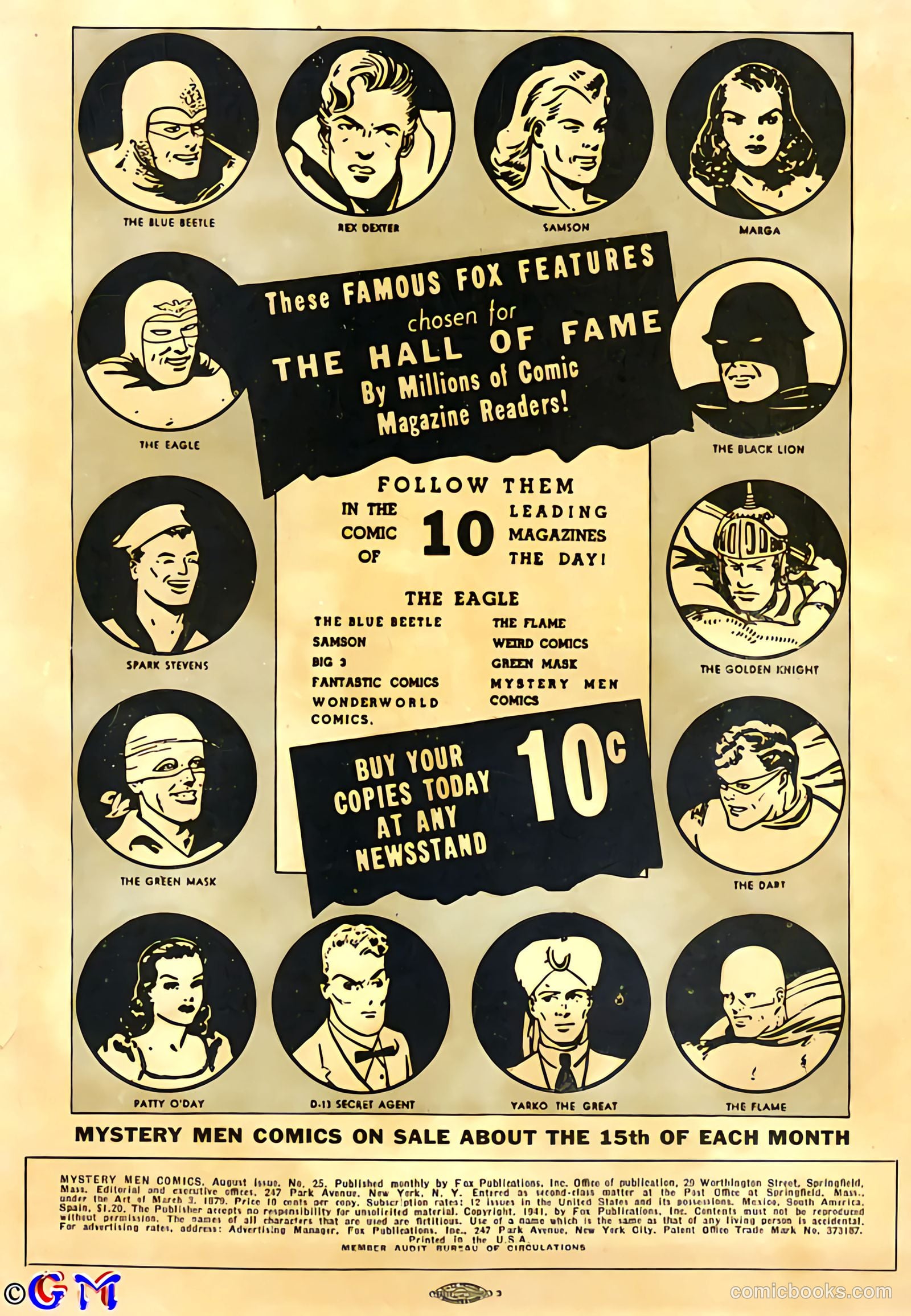 Mystery Men Comics #25 — page 2 of 67