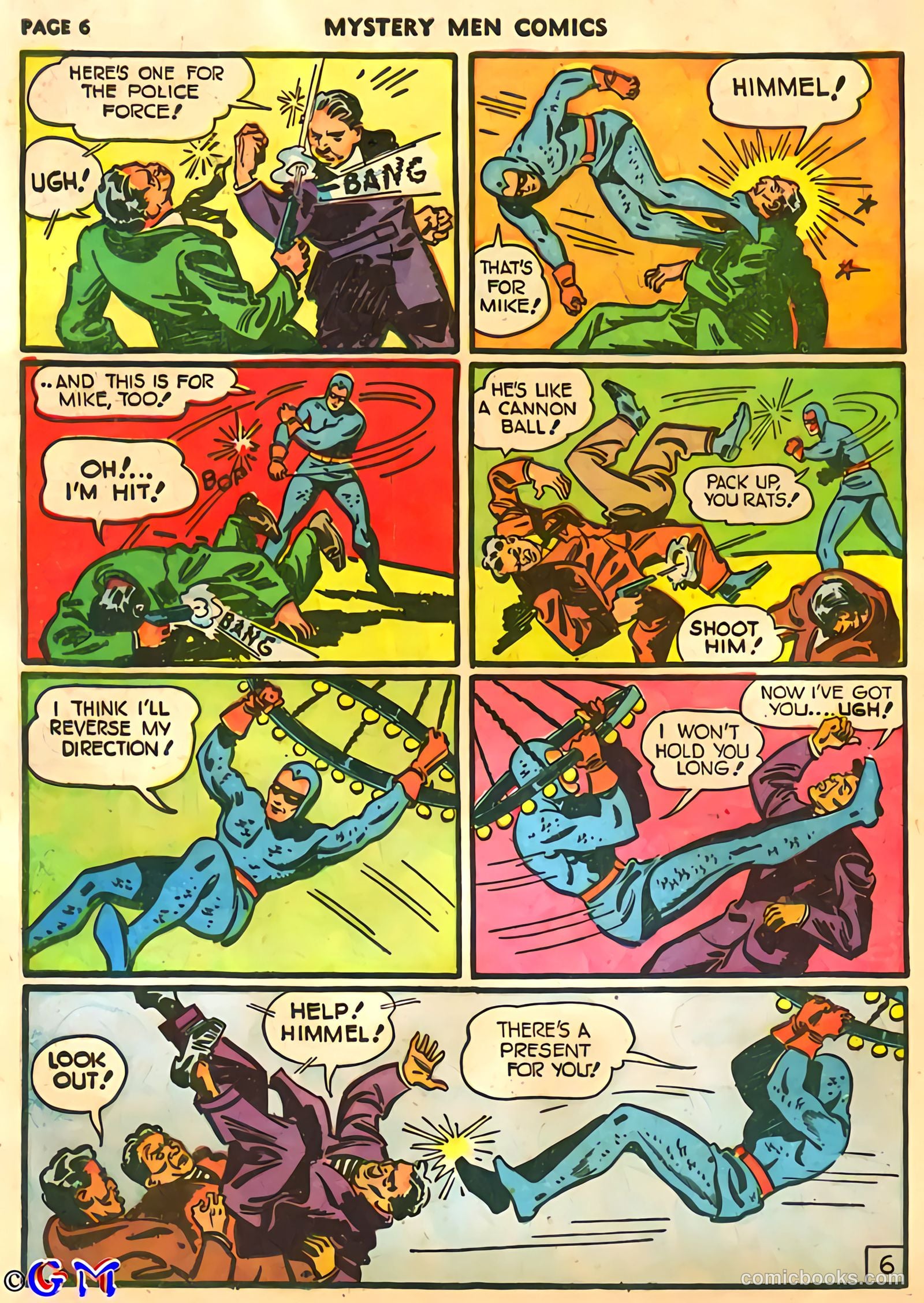 Mystery Men Comics #25 — page 8 of 67