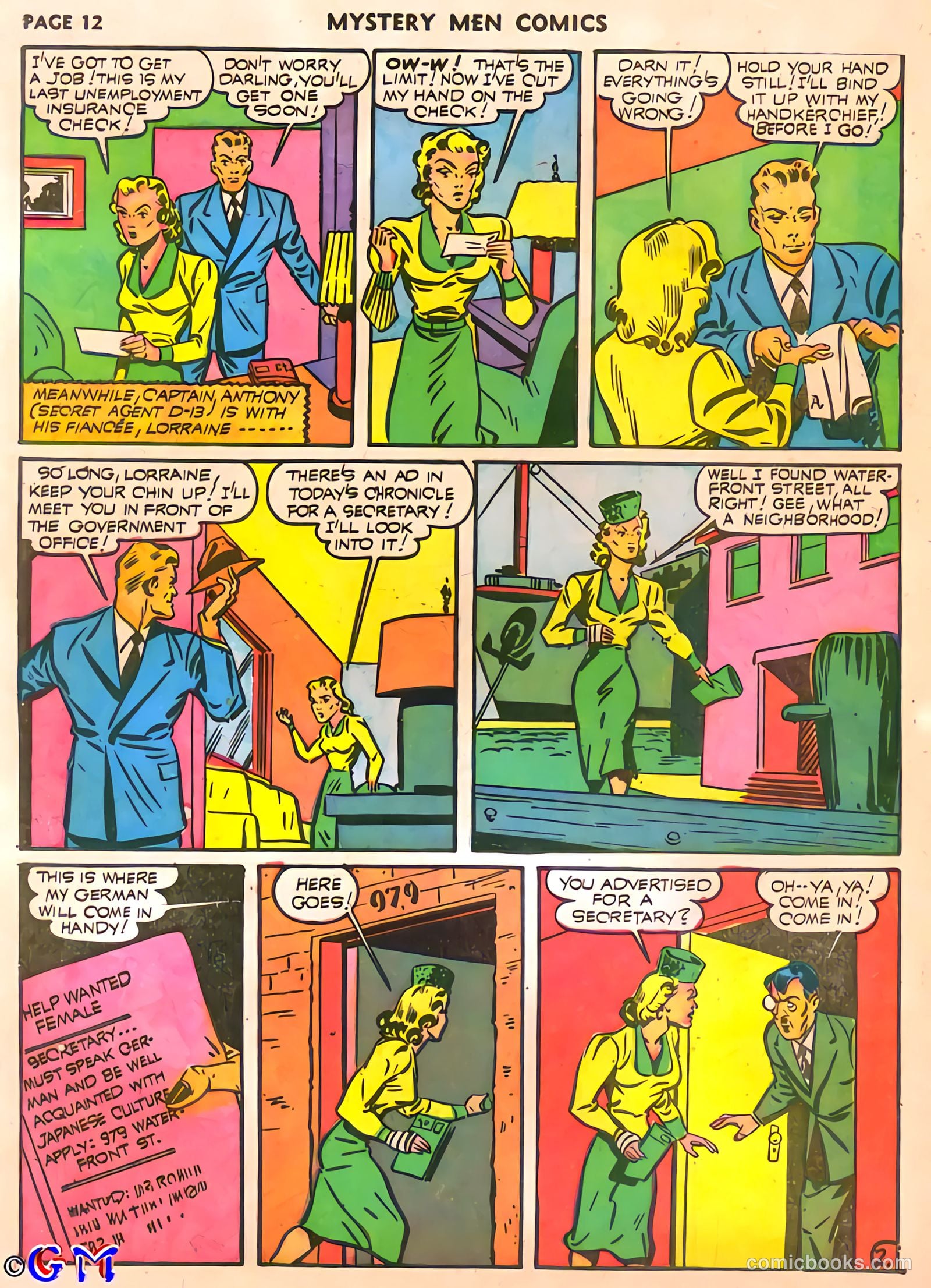 Mystery Men Comics #25 — page 14 of 67