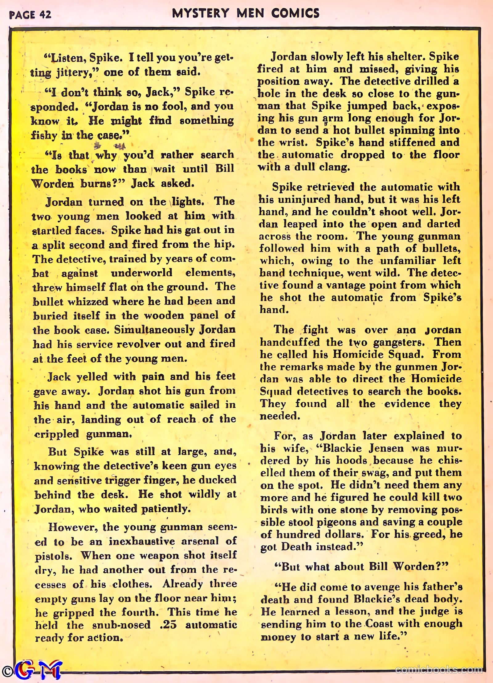 Mystery Men Comics #25 — page 43 of 67