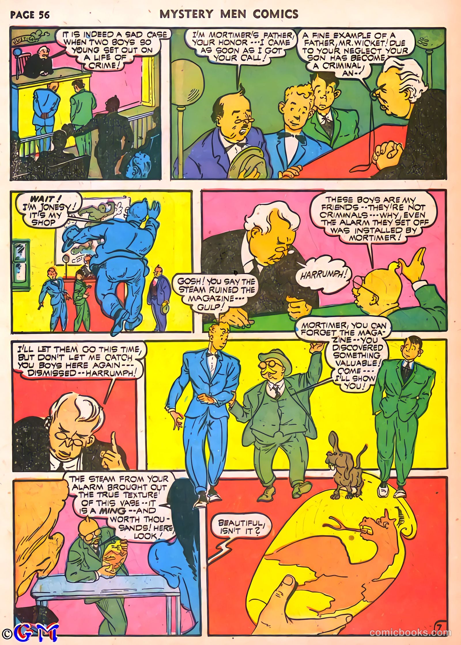 Mystery Men Comics #25 — page 57 of 67