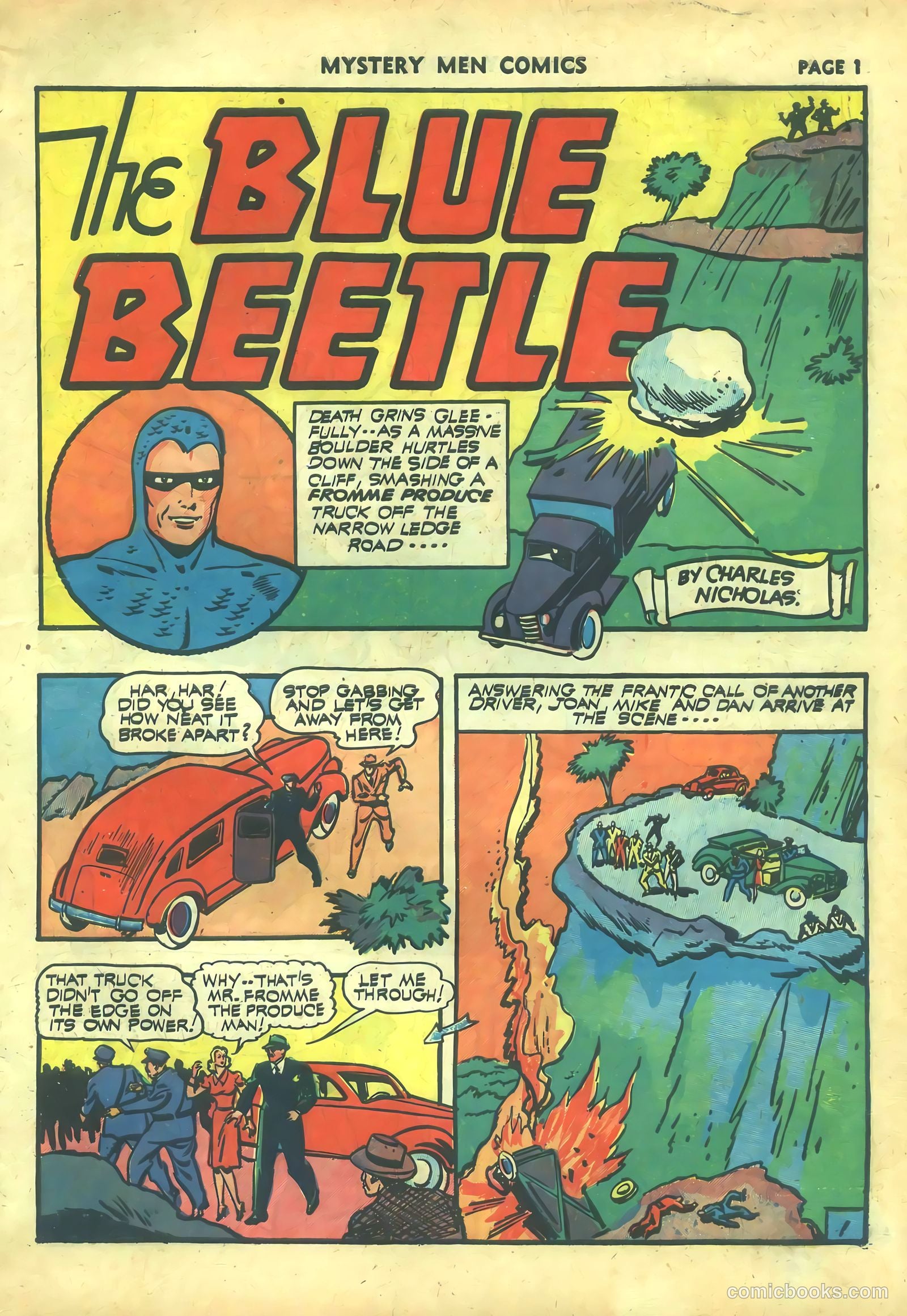 Mystery Men Comics #26 — page 3 of 68