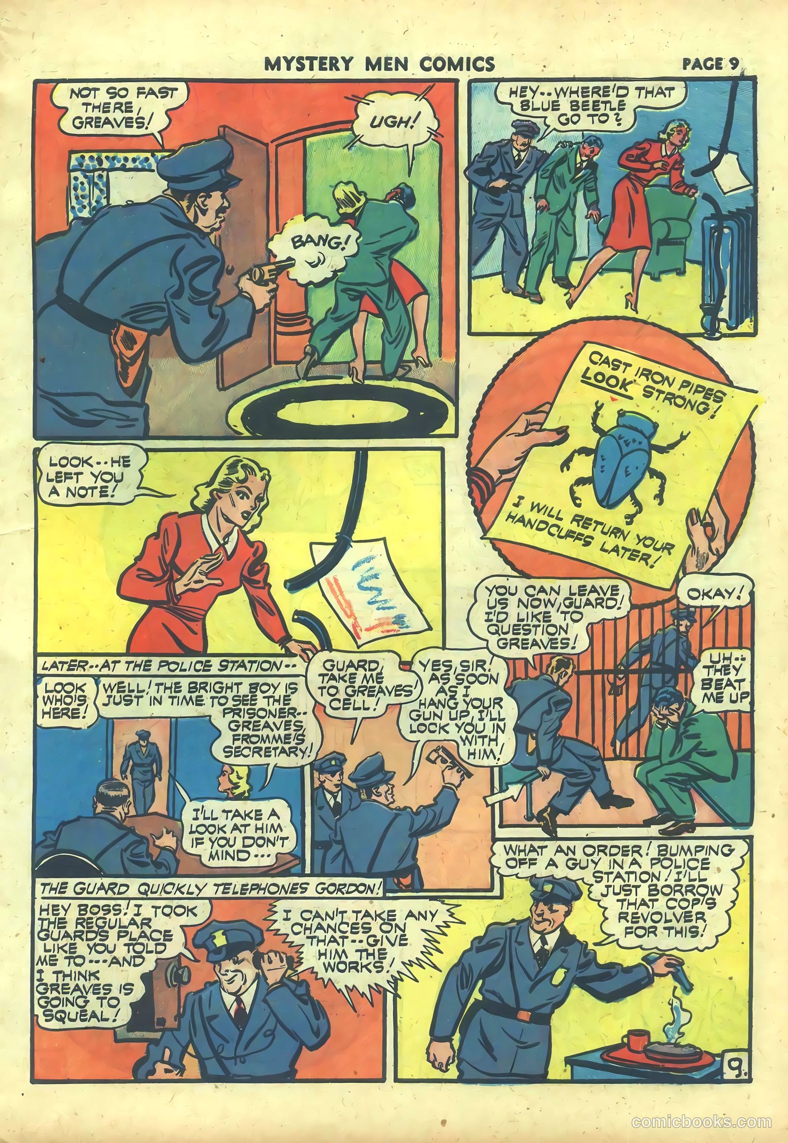 Mystery Men Comics #26 — page 11 of 68