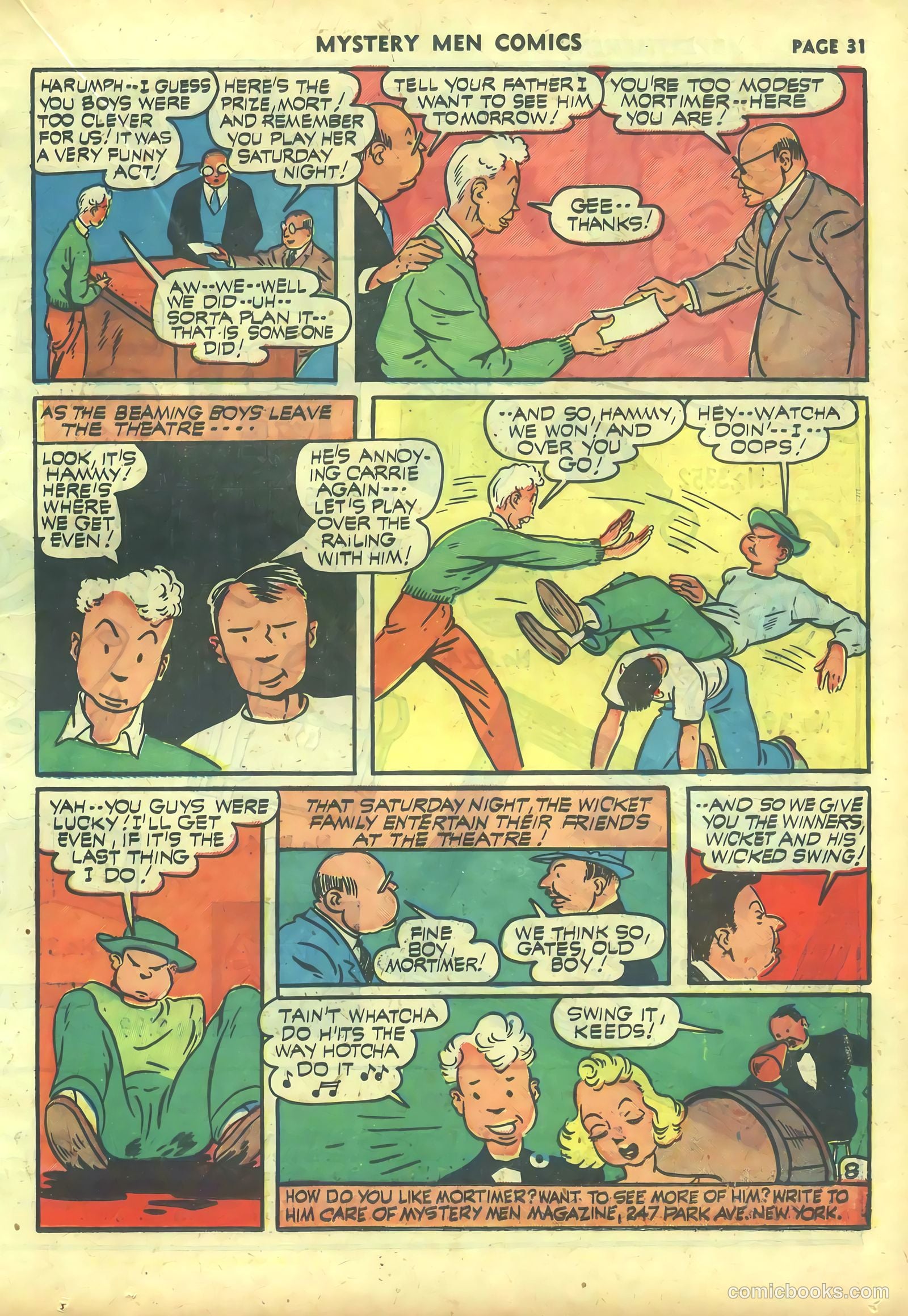 Mystery Men Comics #26 — page 33 of 68