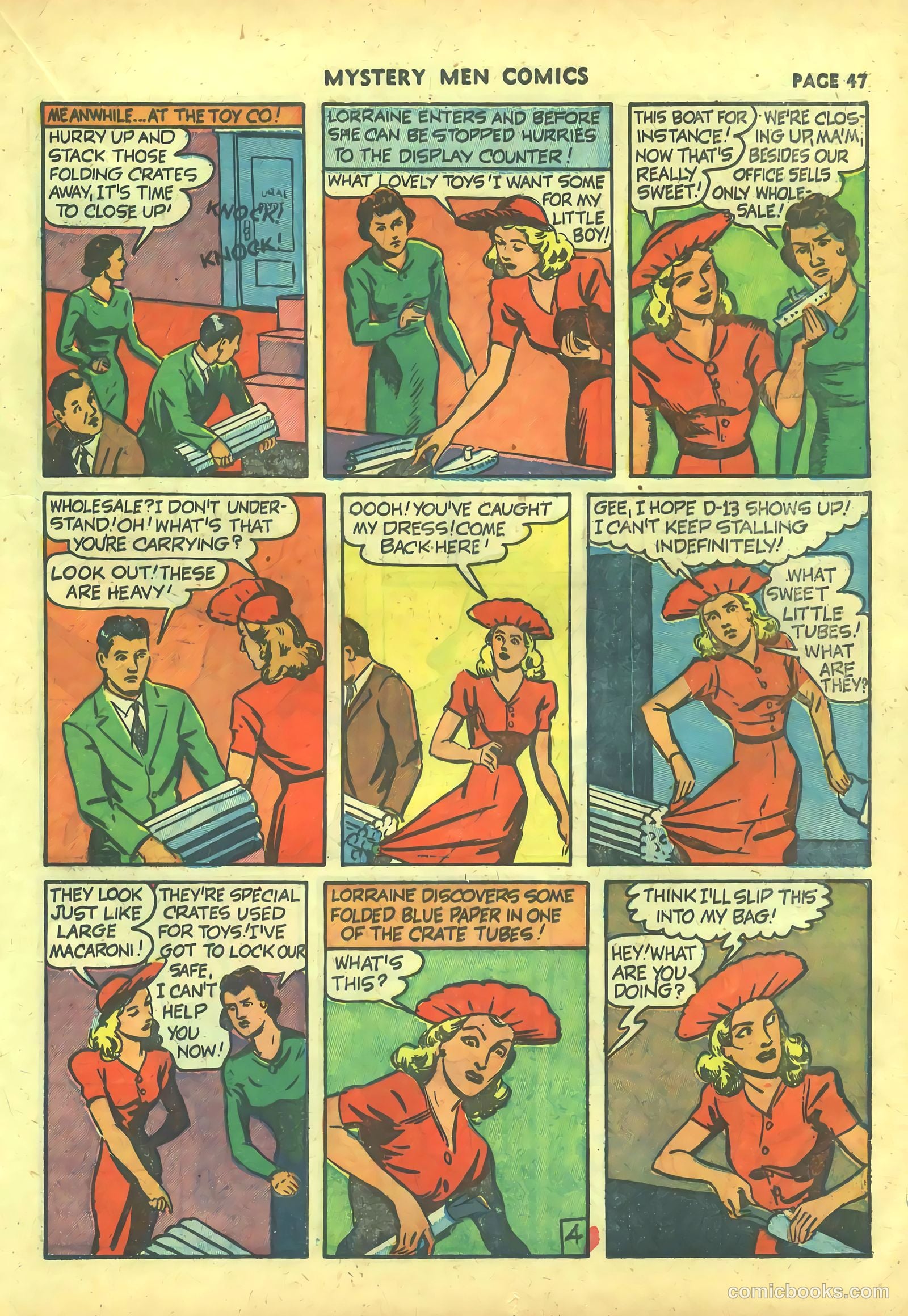 Mystery Men Comics #26 — page 49 of 68