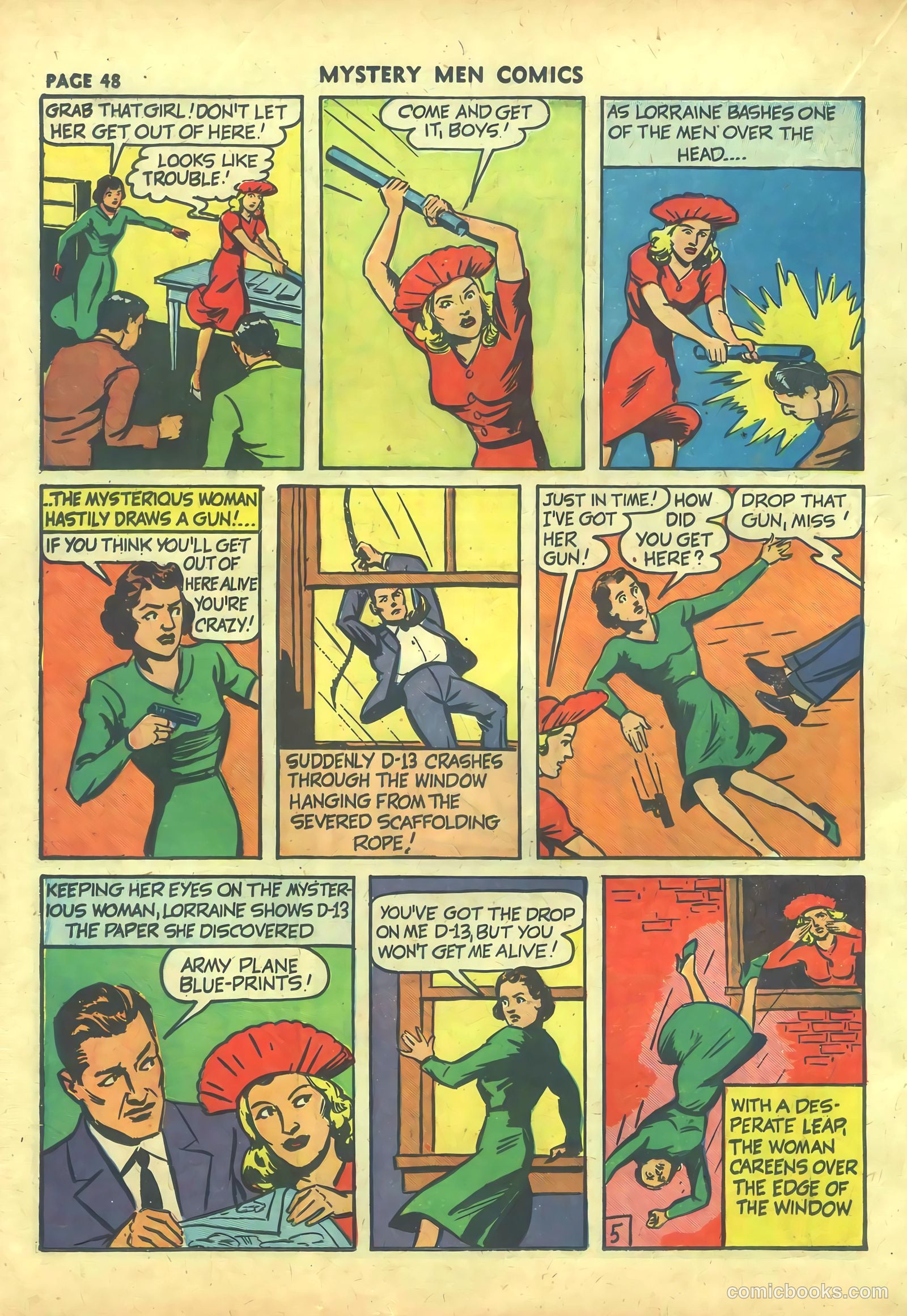 Mystery Men Comics #26 — page 50 of 68