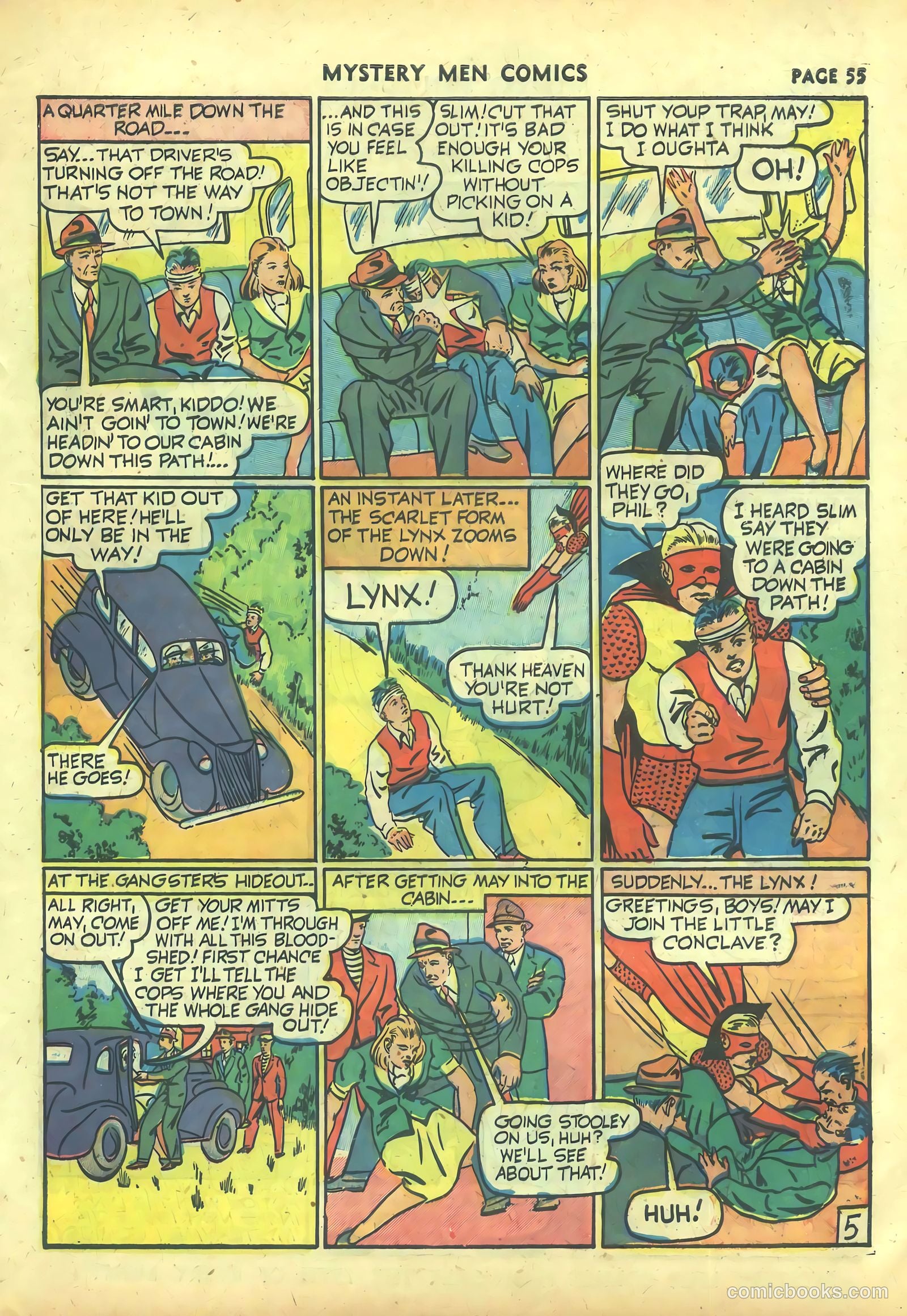 Mystery Men Comics #26 — page 57 of 68