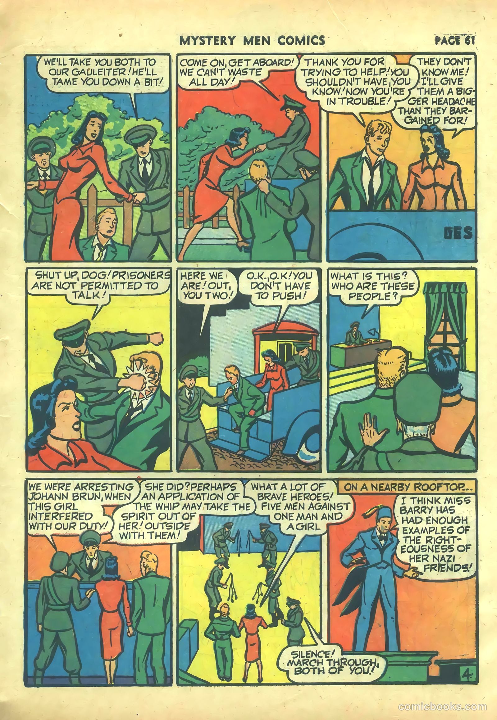 Mystery Men Comics #26 — page 63 of 68