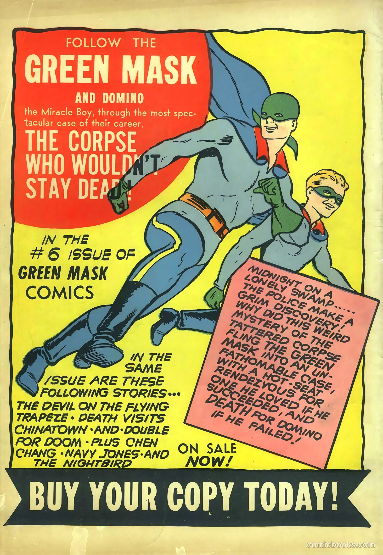 Mystery Men Comics #26 — page 68 of 68