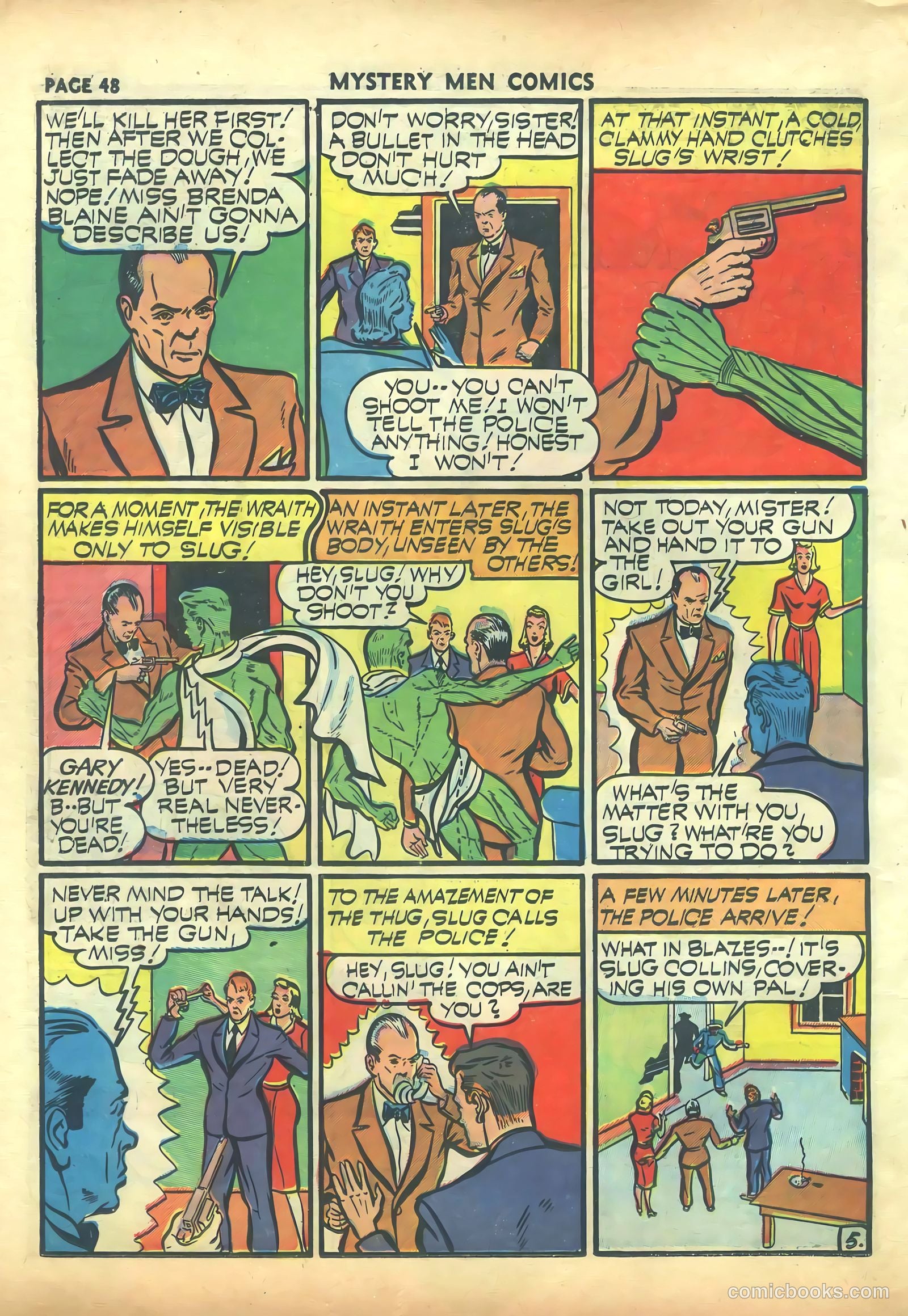 Mystery Men Comics #27 — page 50 of 68