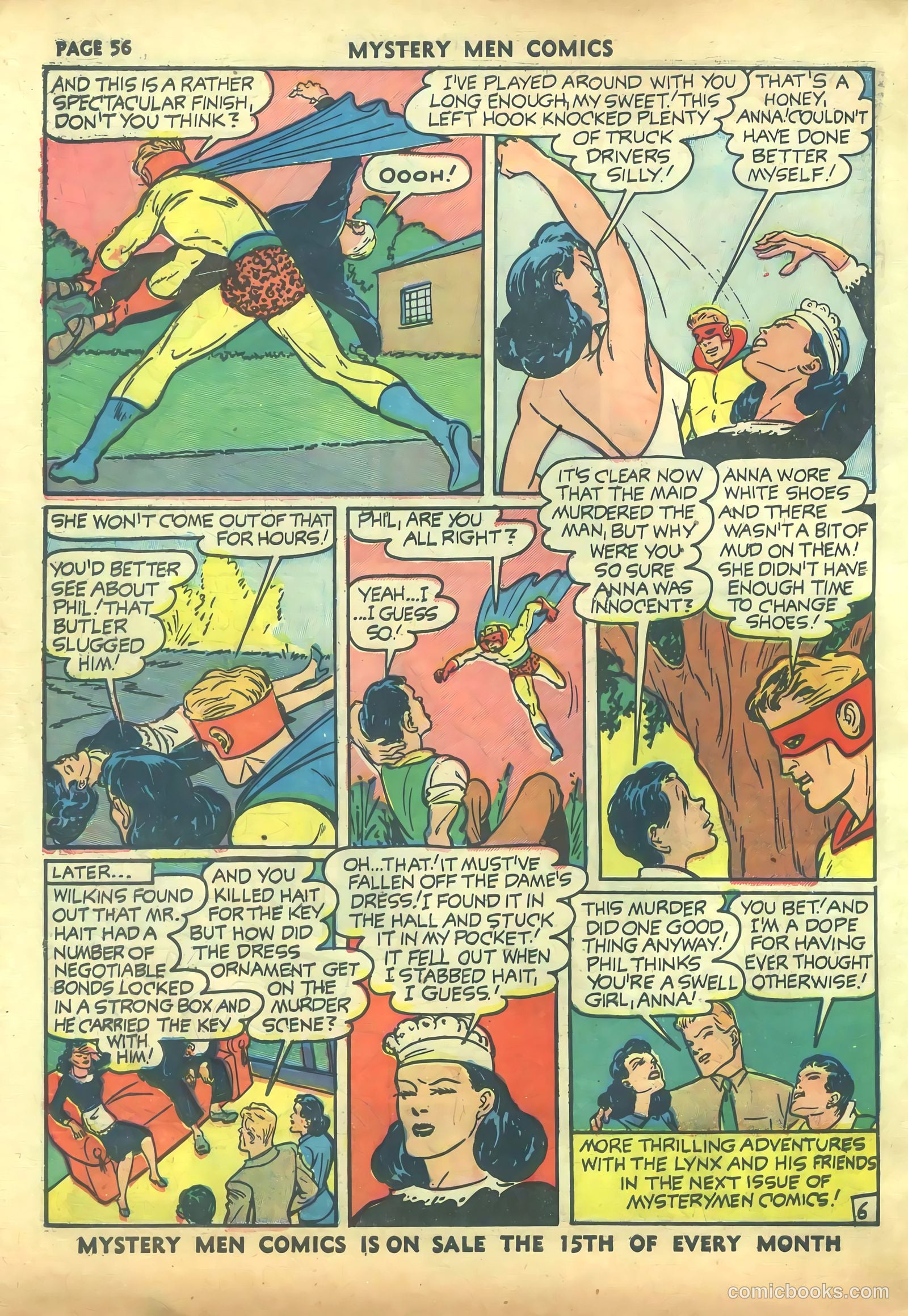 Mystery Men Comics #27 — page 58 of 68