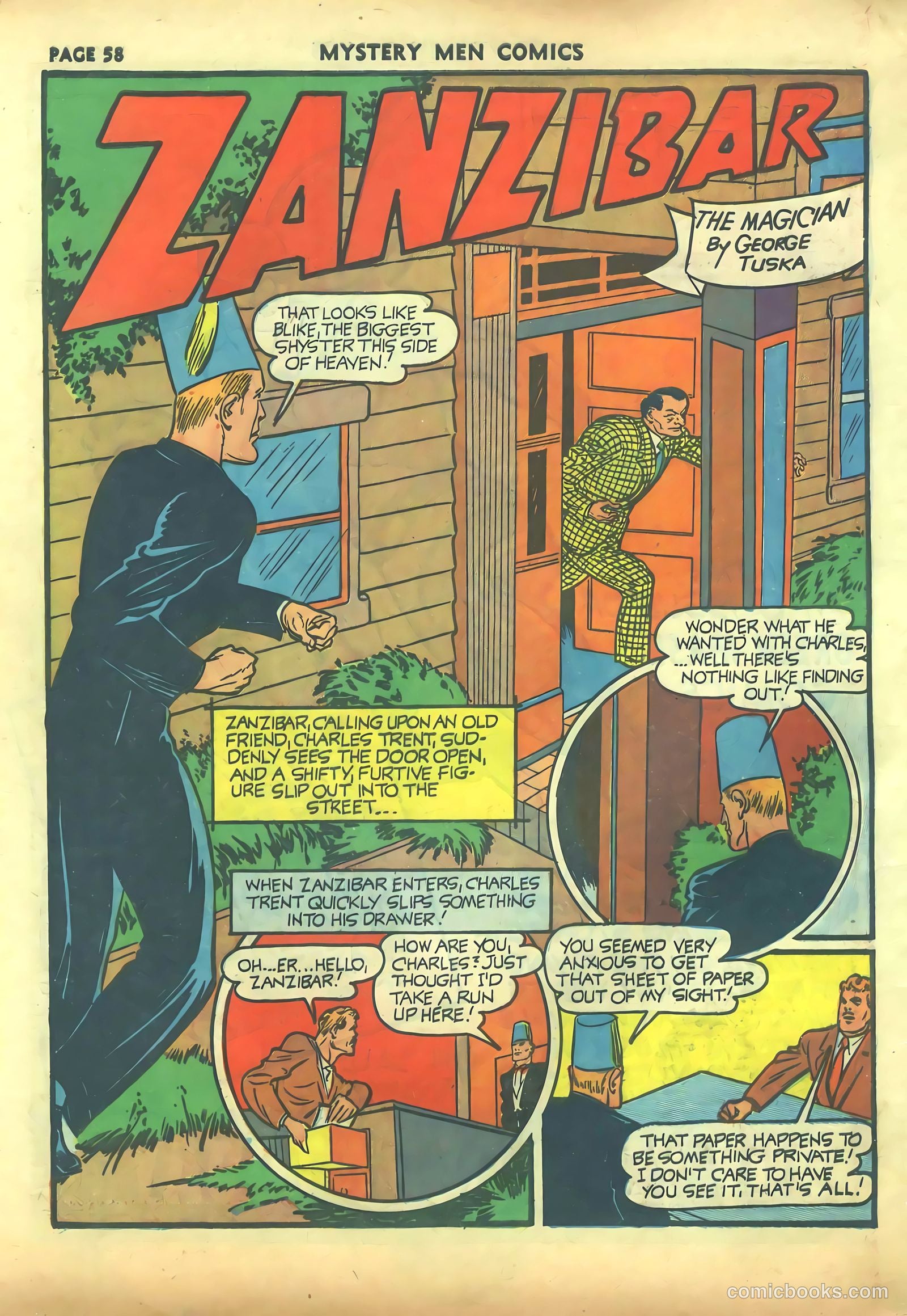 Mystery Men Comics #27 — page 60 of 68