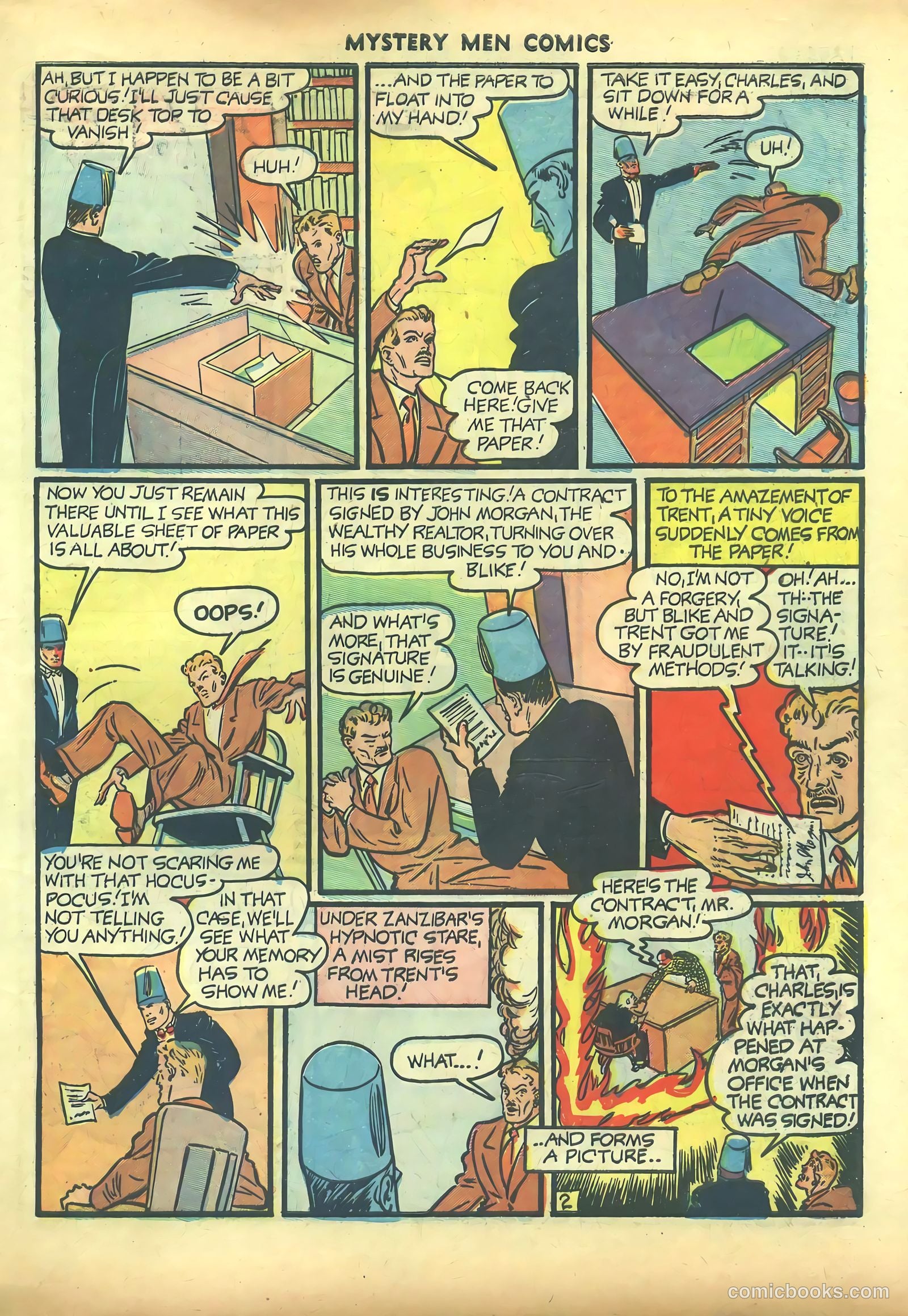 Mystery Men Comics #27 — page 61 of 68
