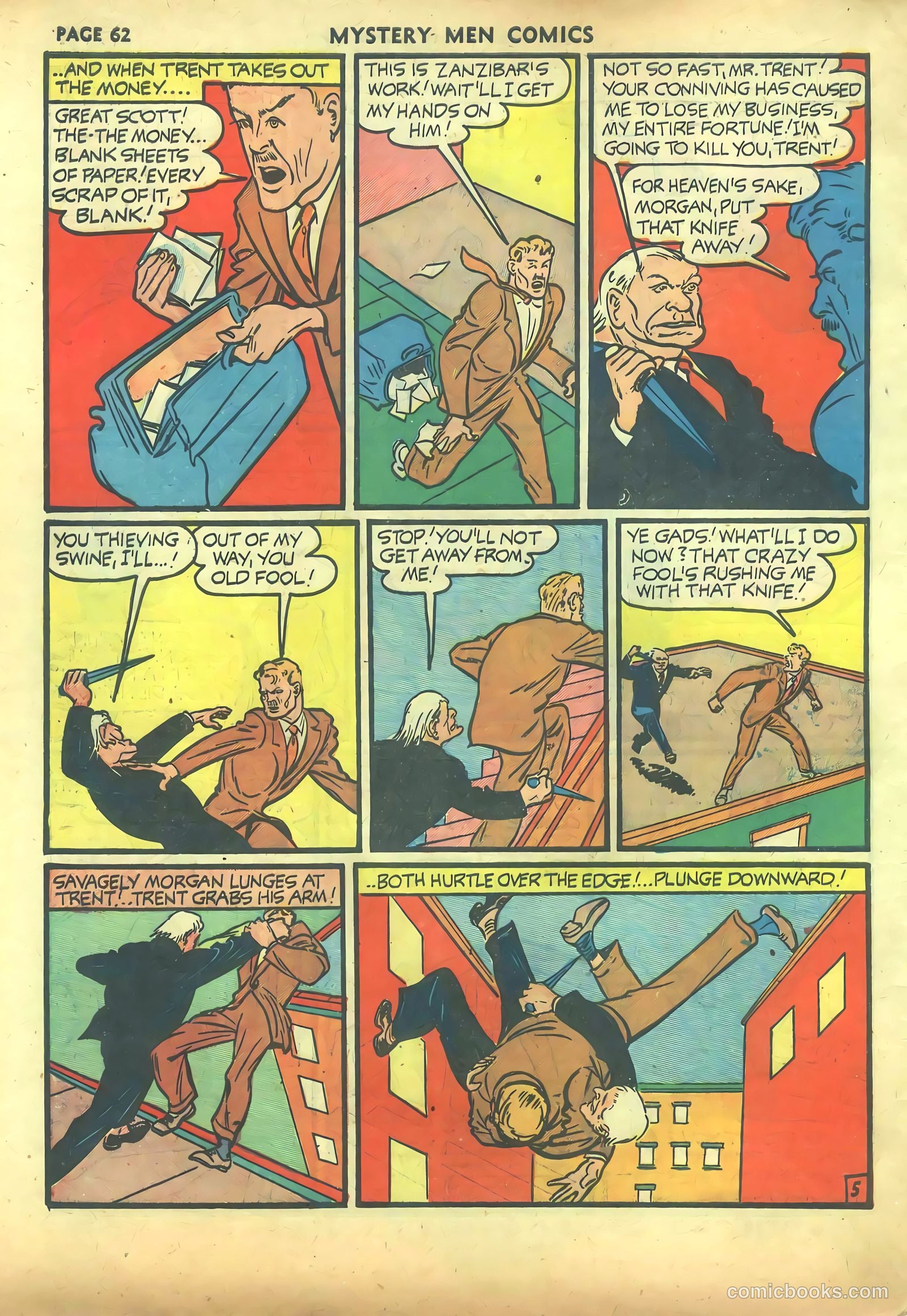 Mystery Men Comics #27 — page 64 of 68