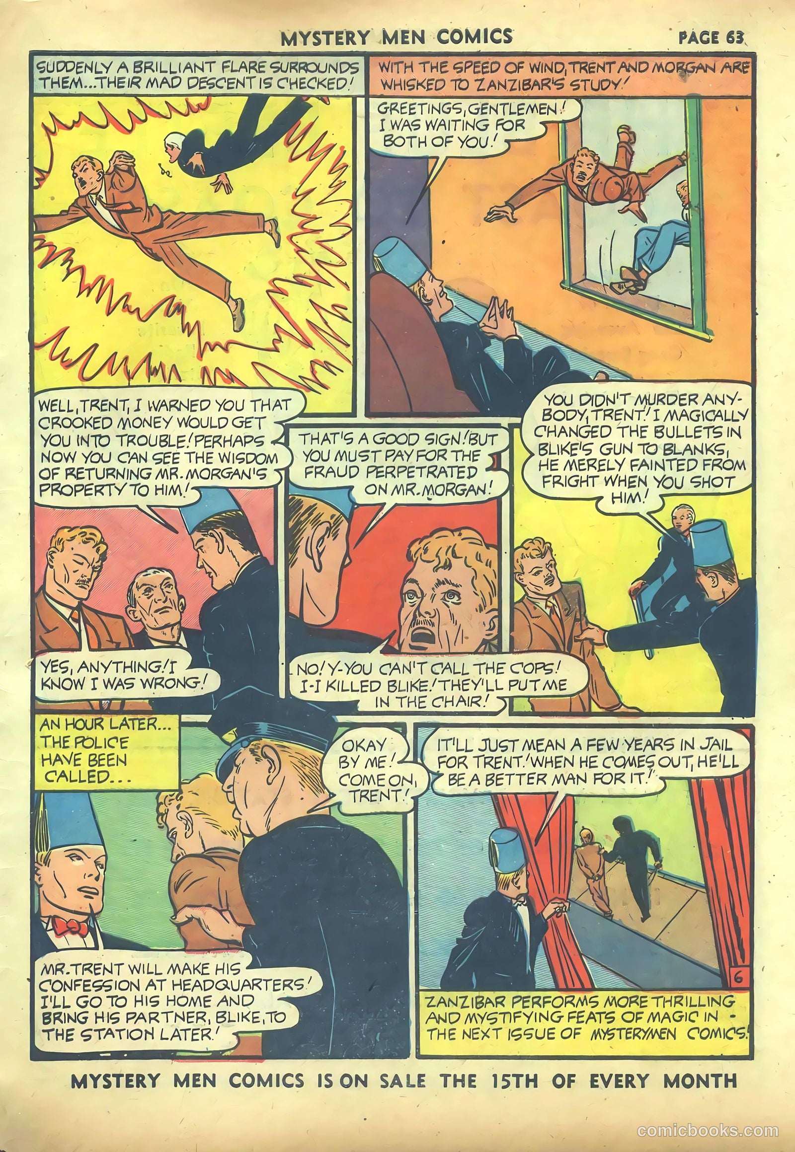 Mystery Men Comics #27 — page 65 of 68