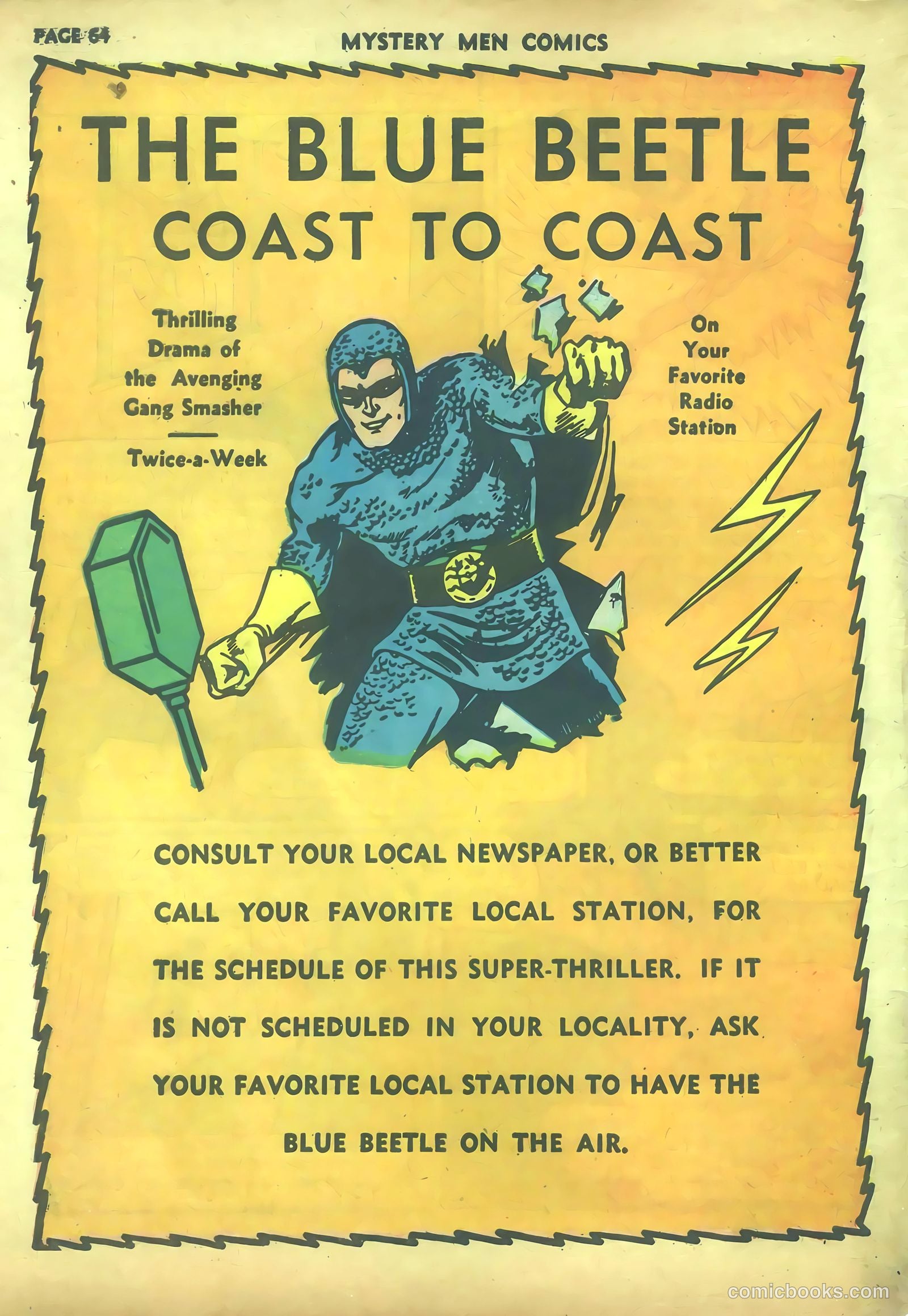 Mystery Men Comics #27 — page 66 of 68